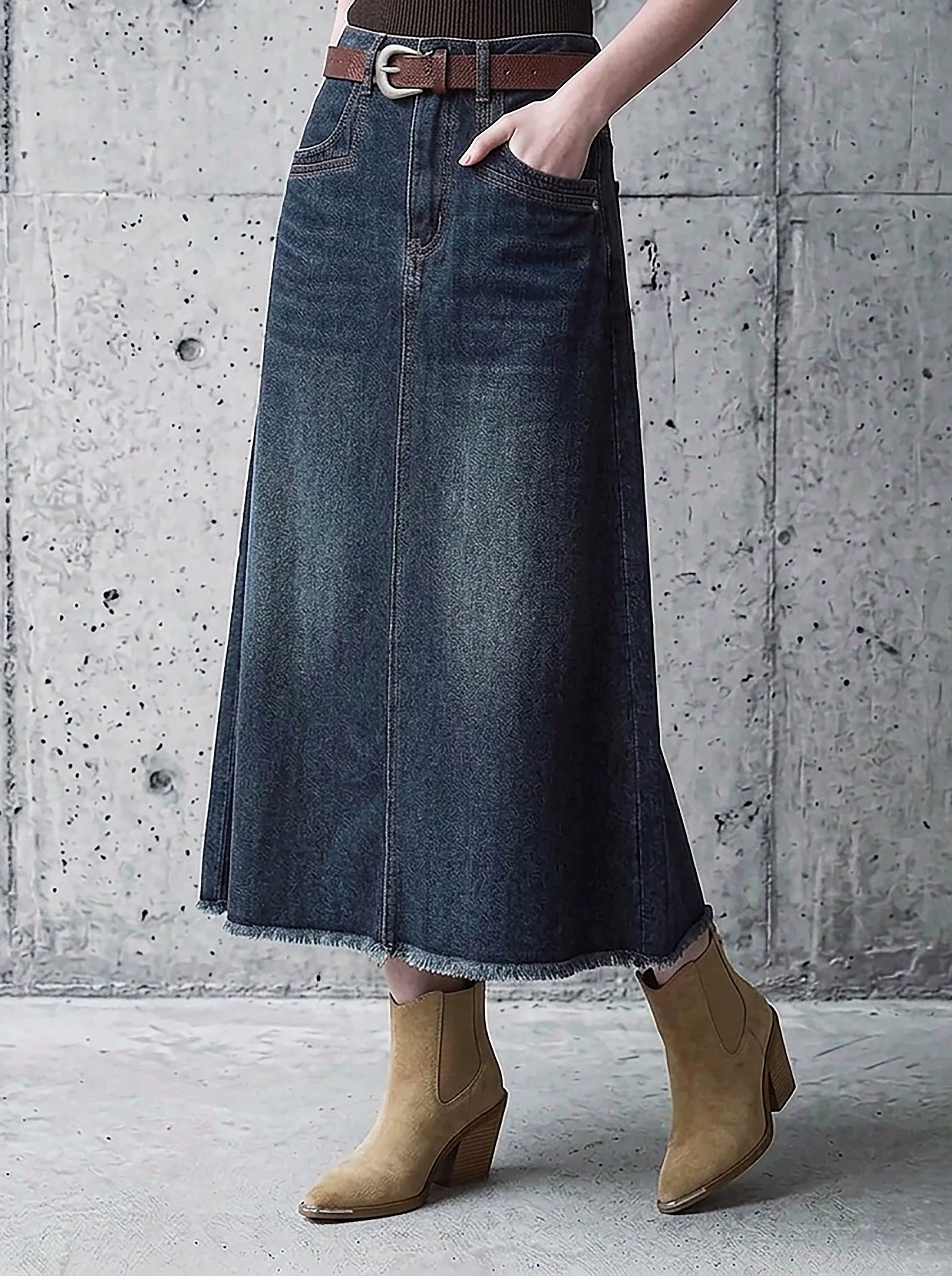 DENIM SKIRT