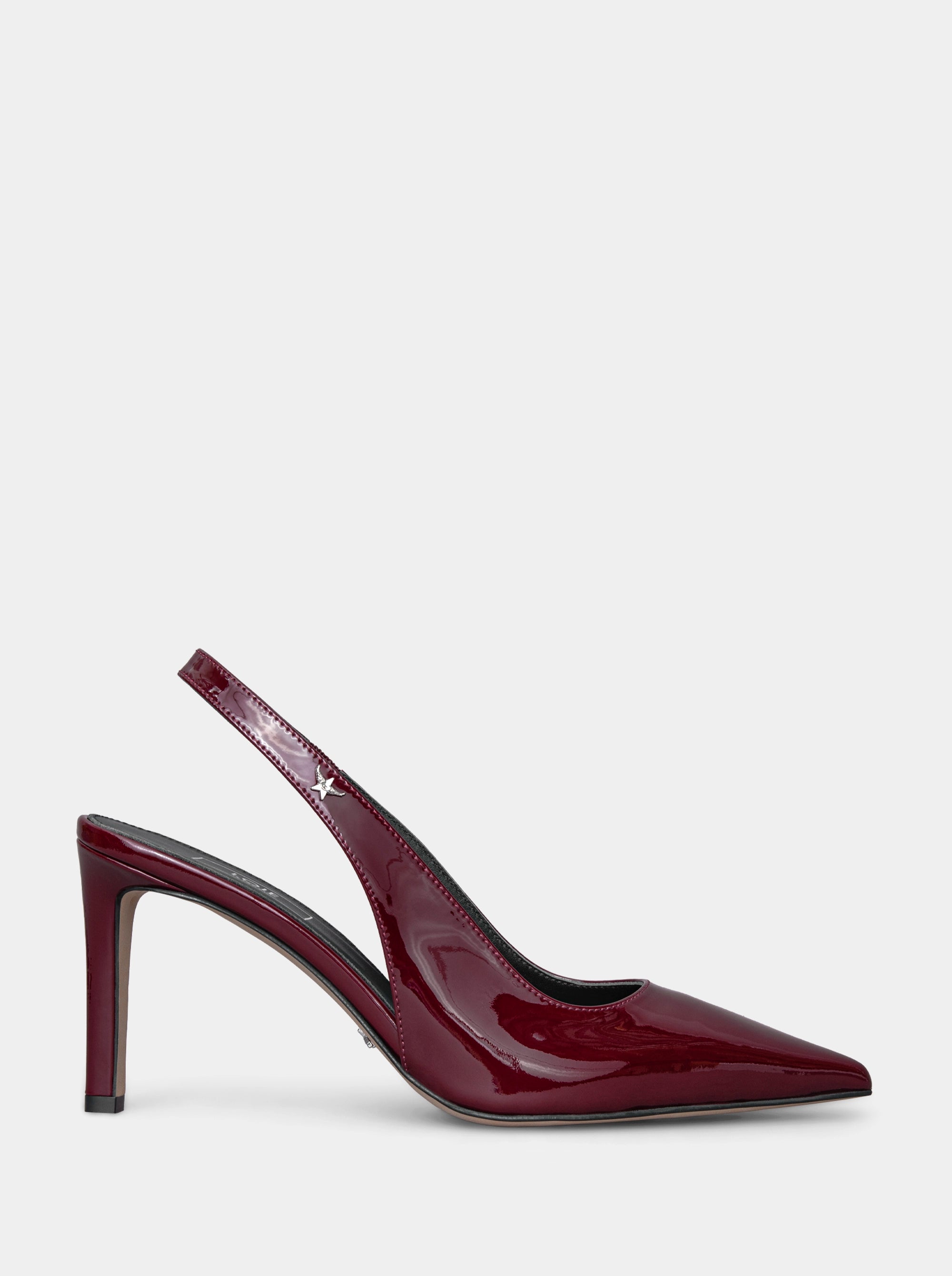 SM-48 FORCE 105 BURGUNDY PATENT PUMPS
