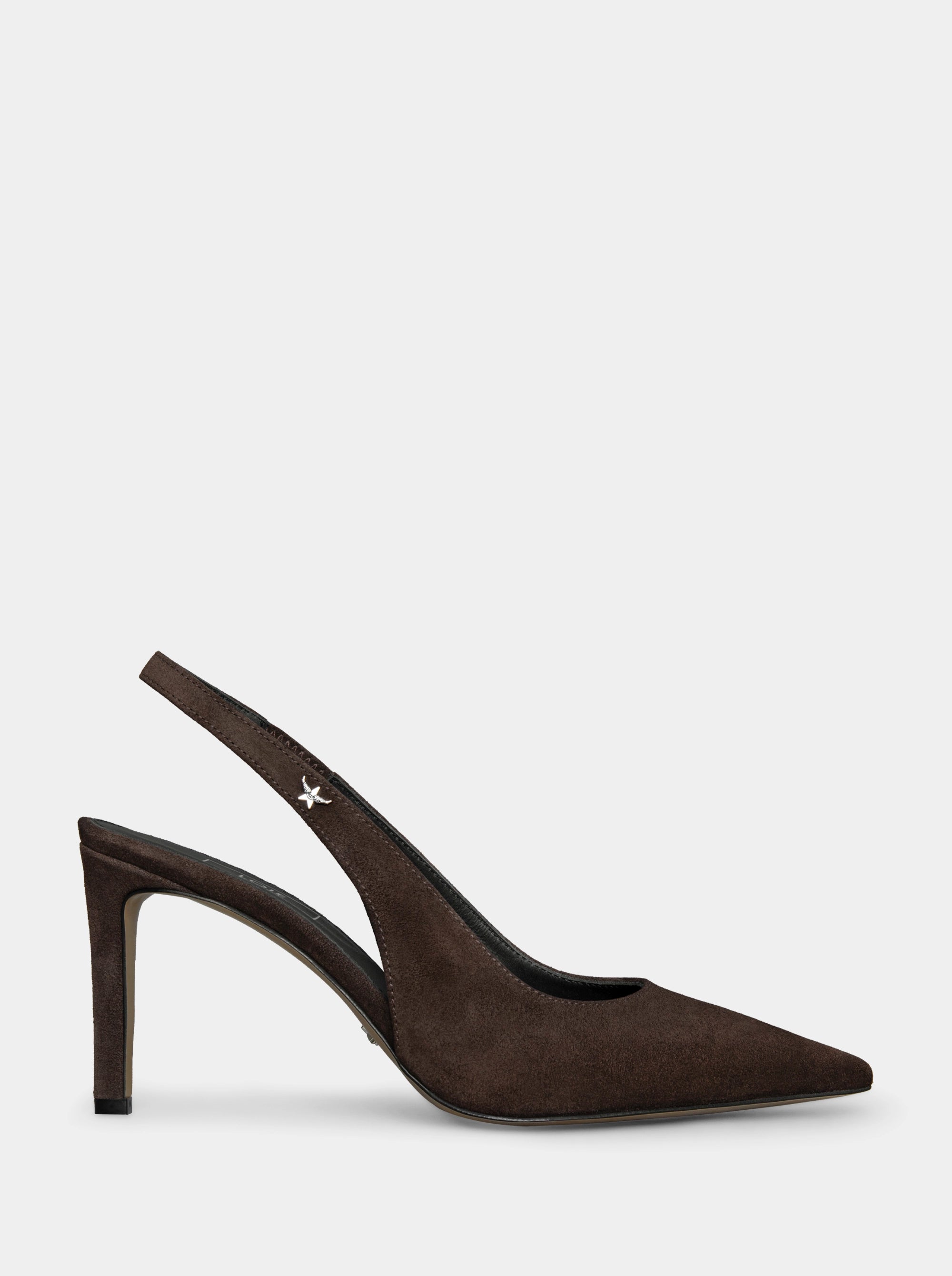 FORCE BROWN SUEDE PUMPS