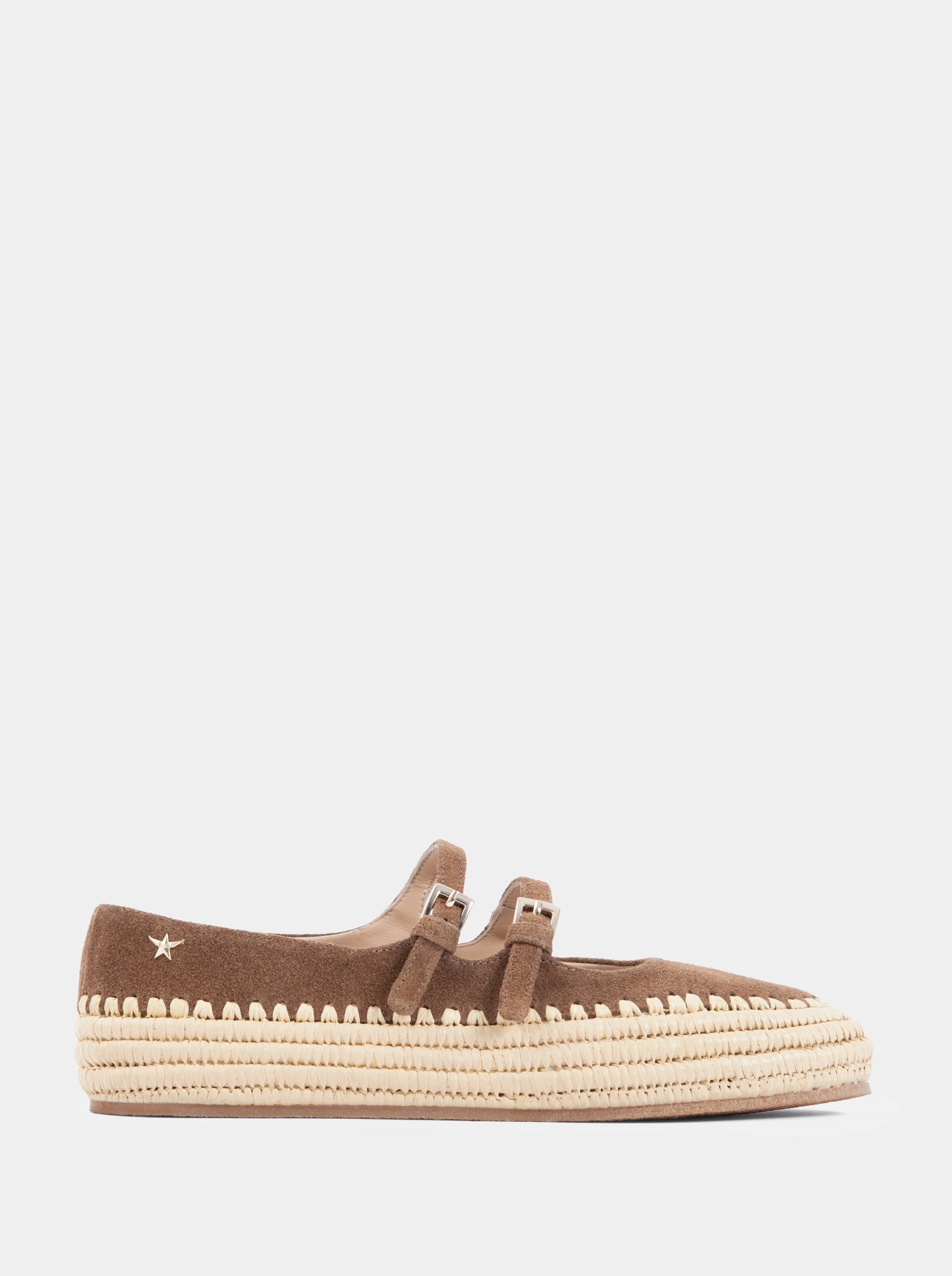 HAVANA CAMEL SUEDE  BALLET FLATS