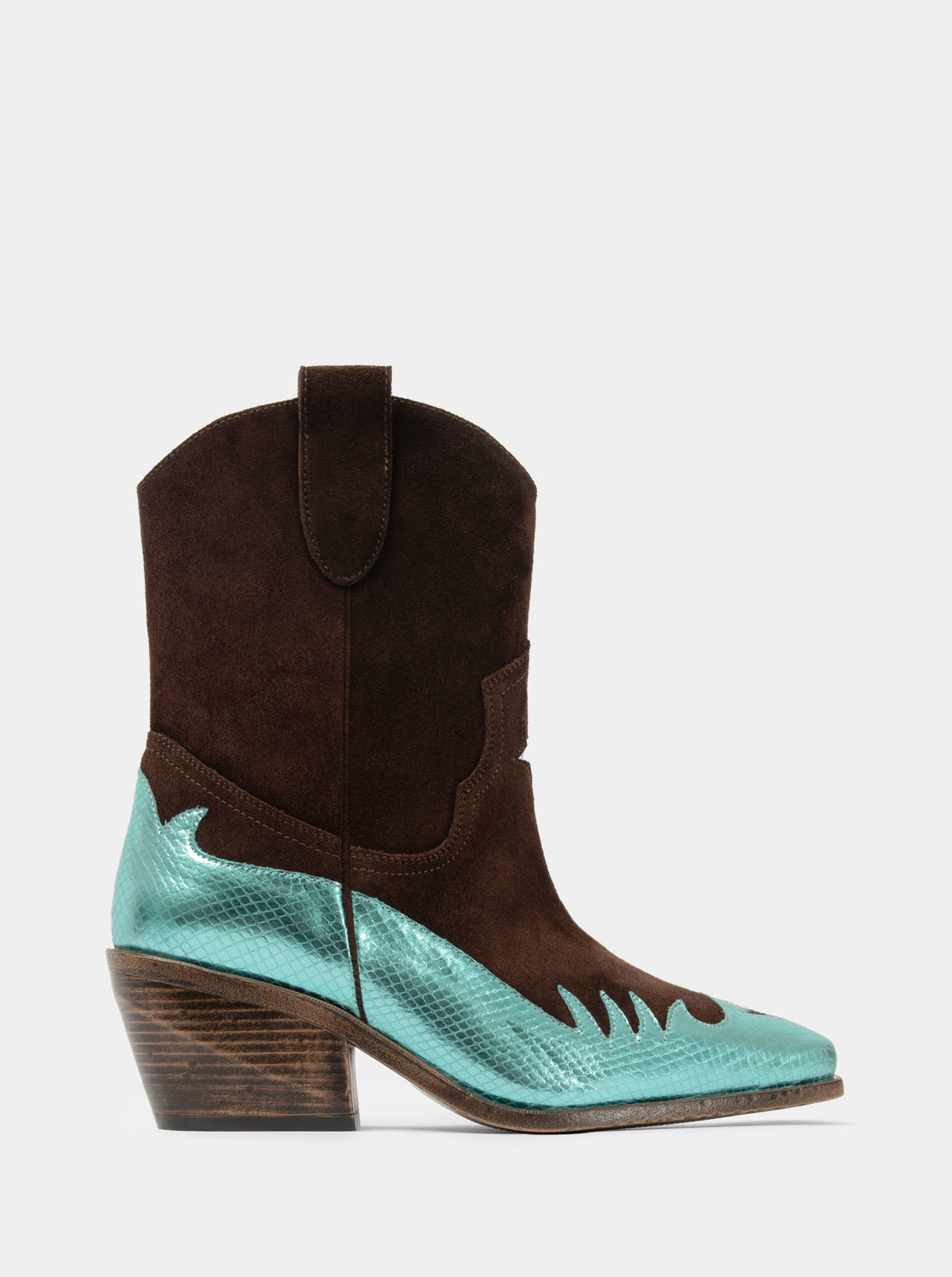 IRISH BROWN SUEDE BOOTIES