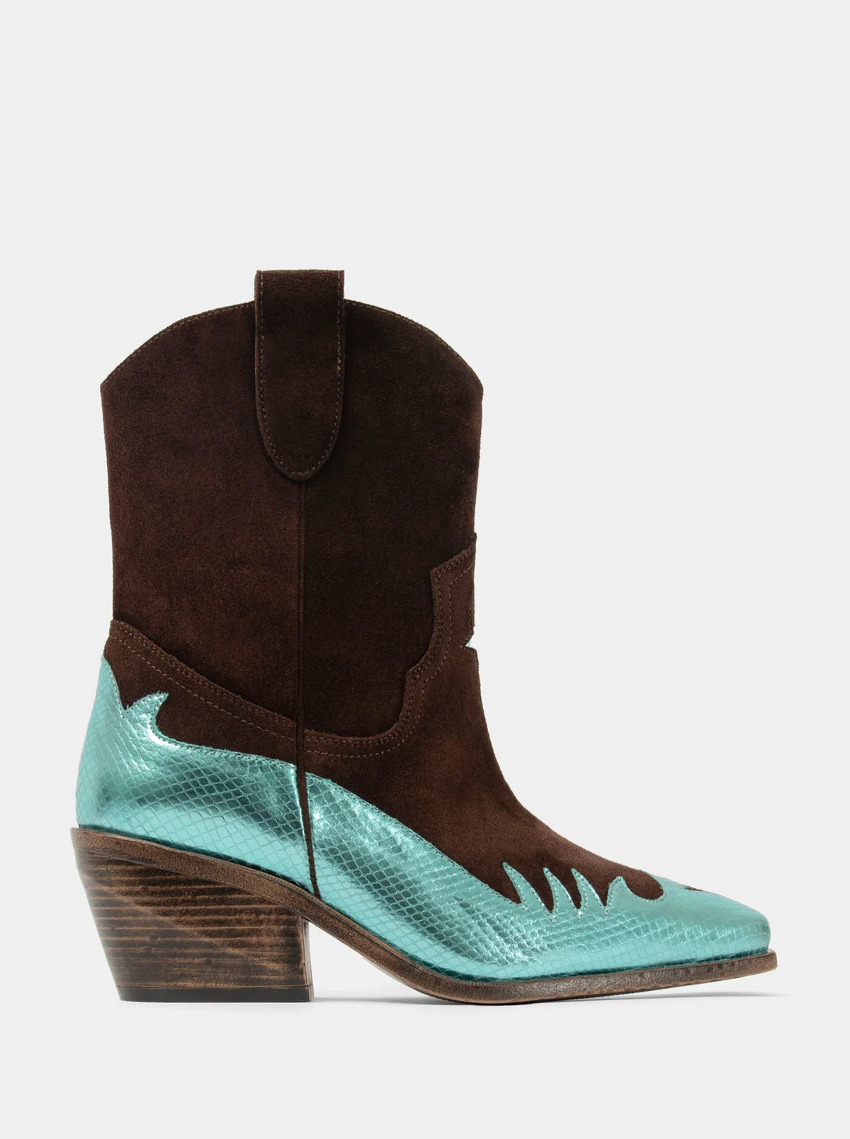 IRISH BROWN SUEDE BOOTIES