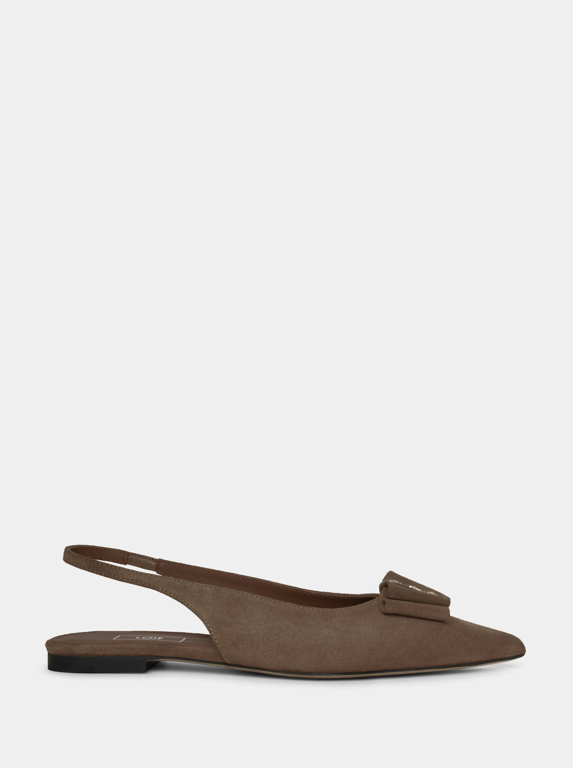 JULY SIGARO SUEDE BALLET FLATS