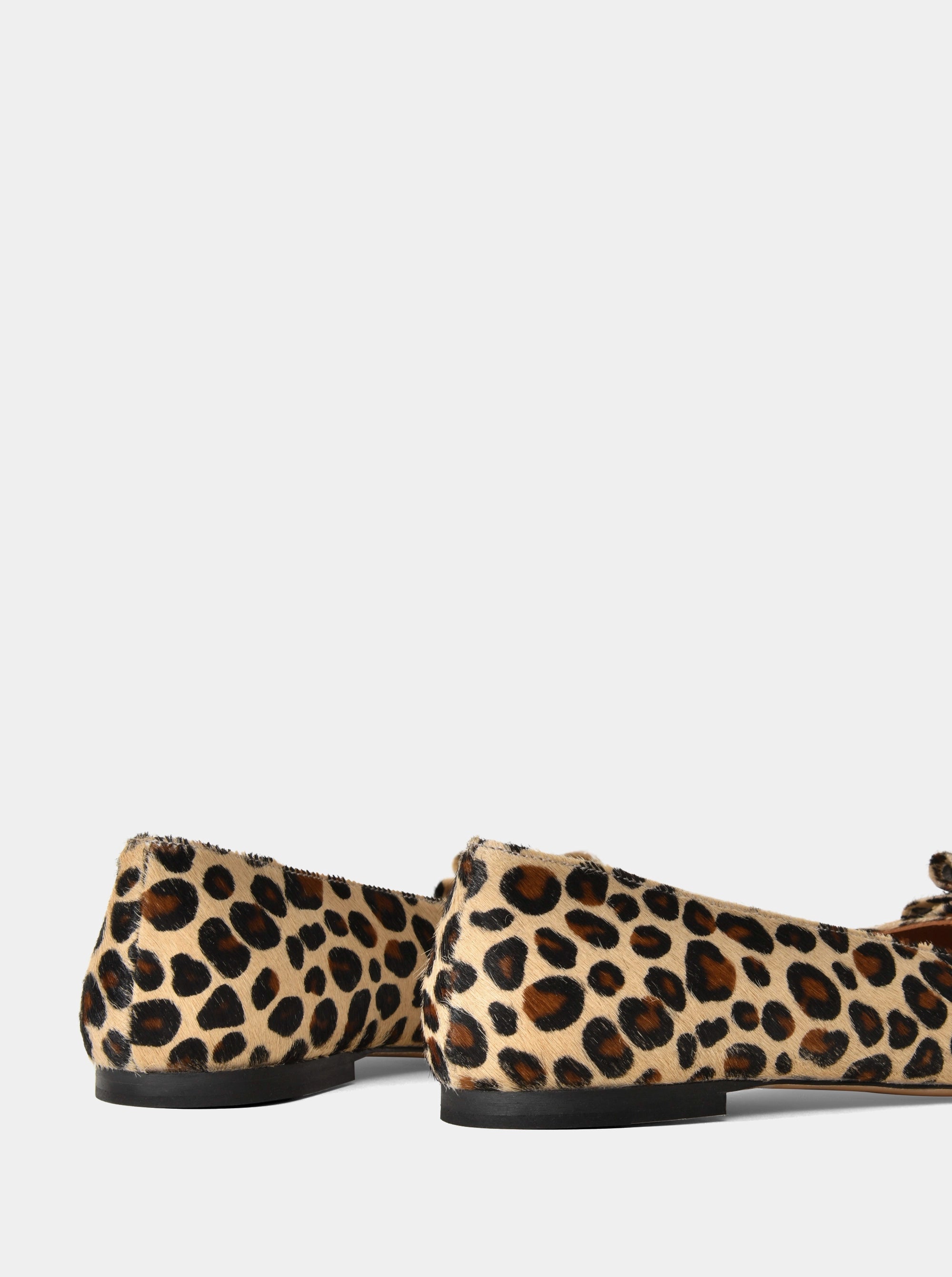 JUN LEOPAR BALLET FLATS