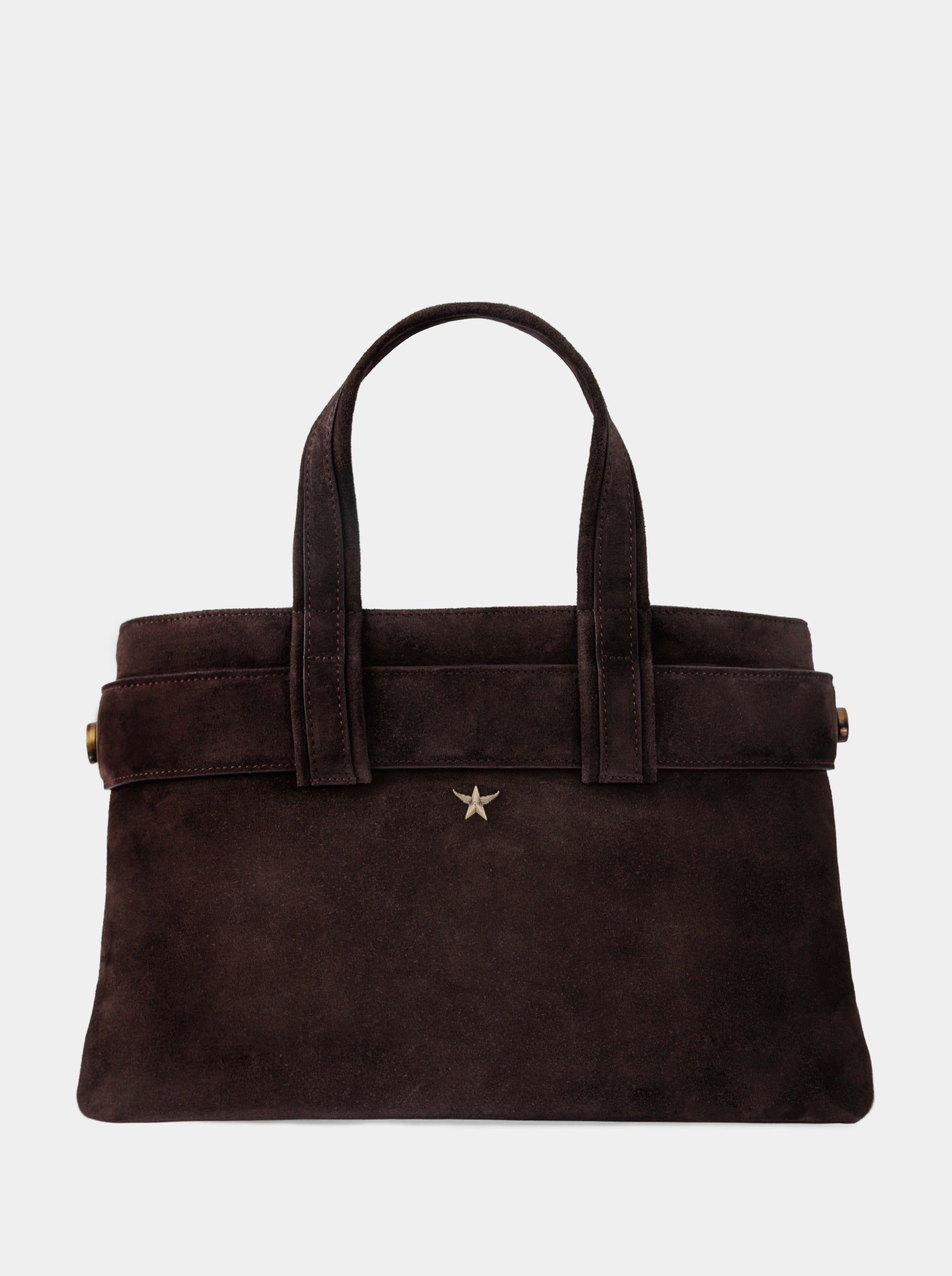 LAUREN BROWN SUEDE BAG