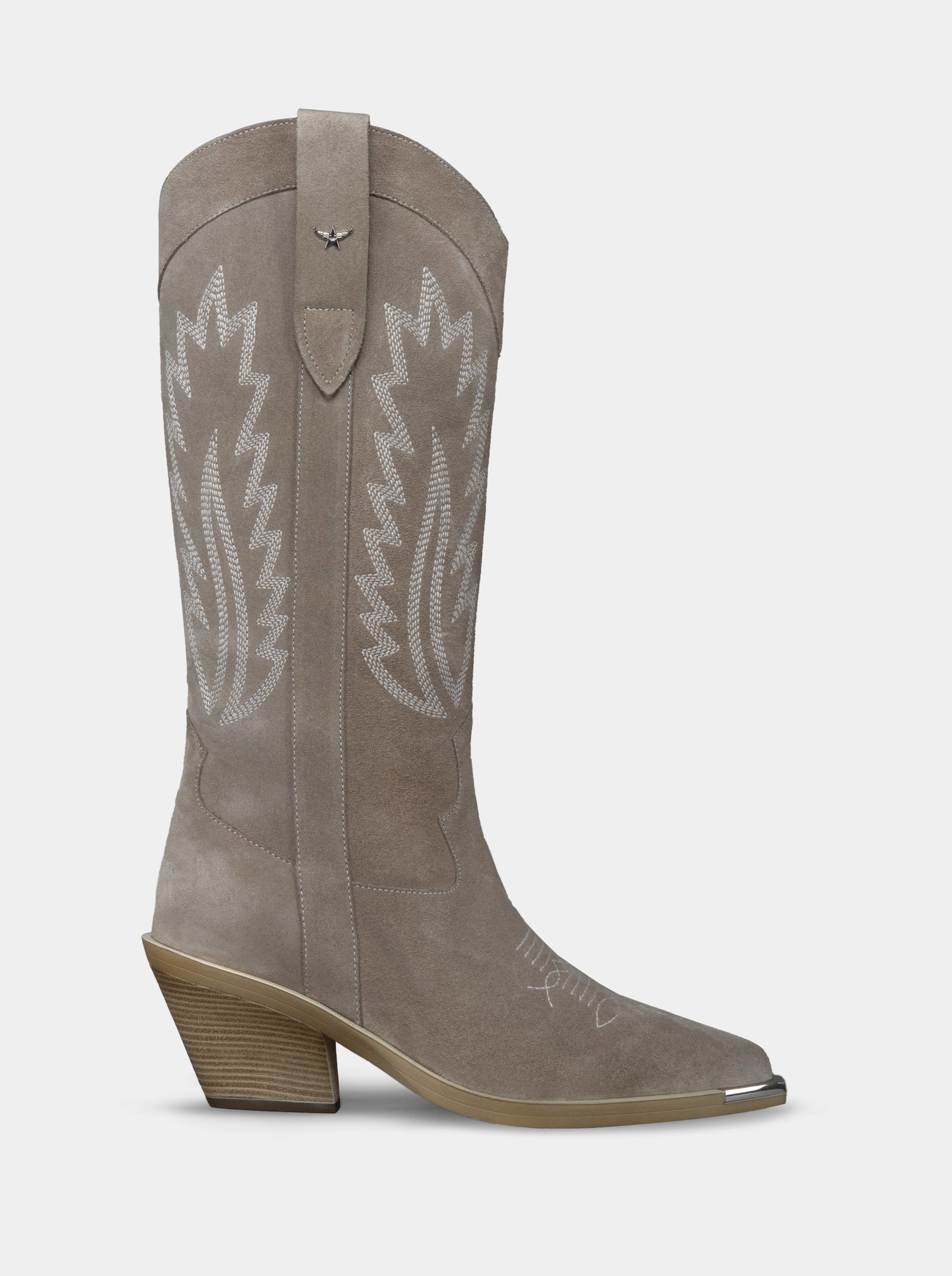 LATTER MINK SUEDE BOOTS