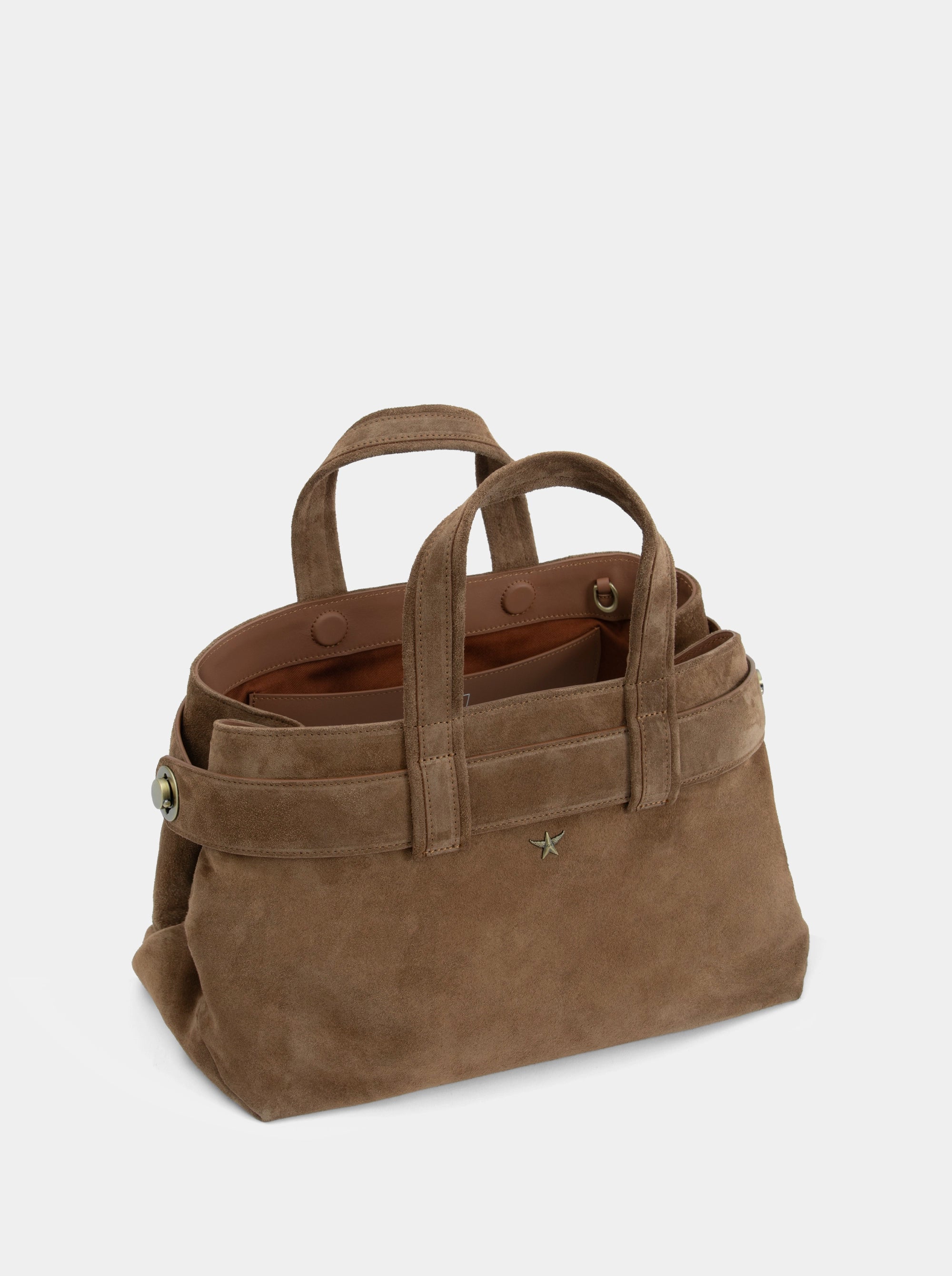 LAUREN SIGARO SUEDE BAG