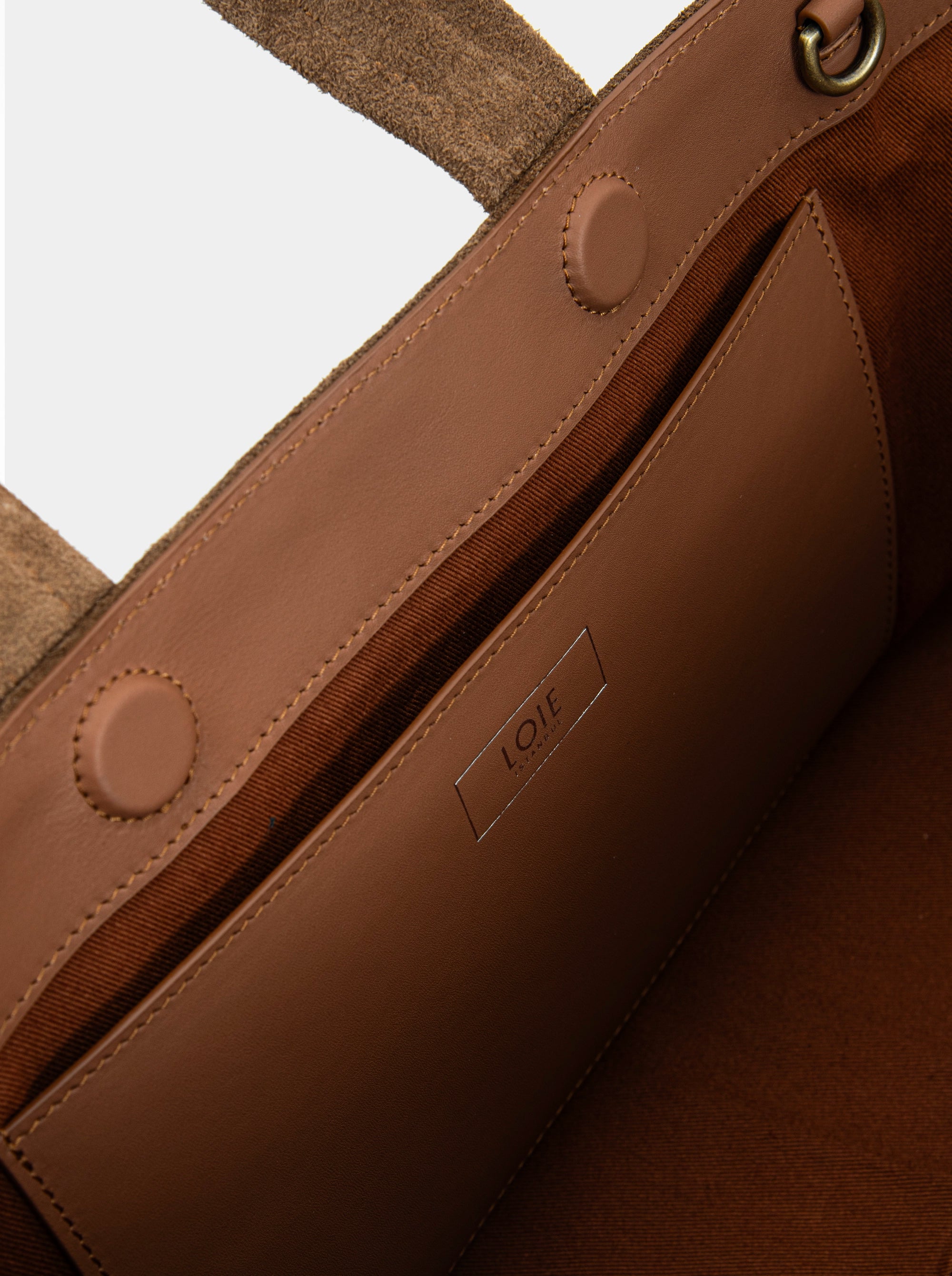 LAUREN SIGARO SUEDE BAG