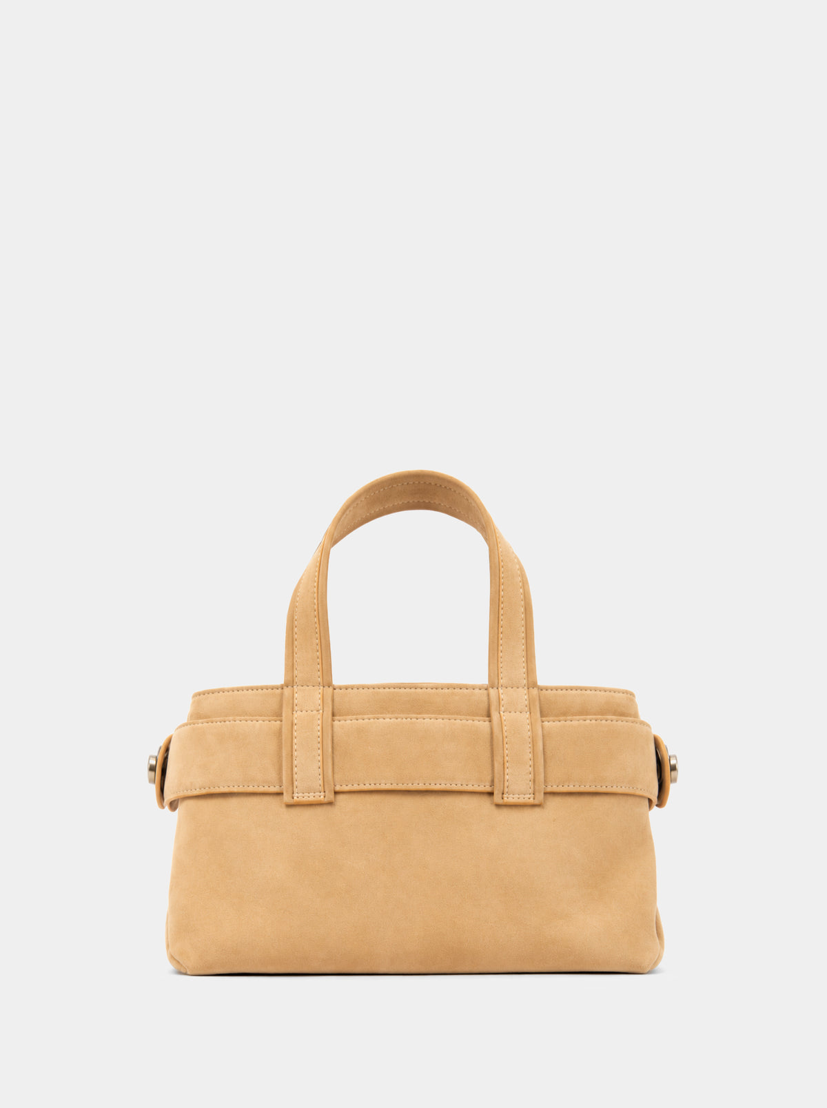 LAUREN MINI CAMEL SUEDE BAG
