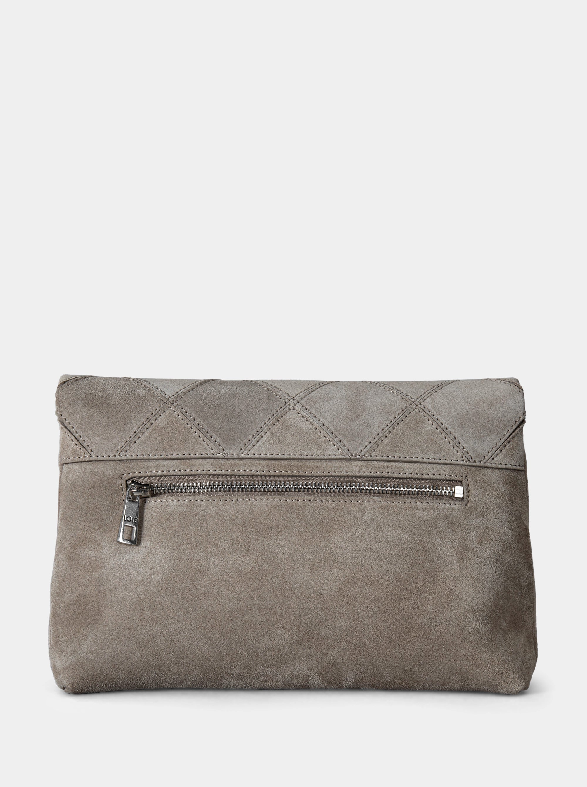 MARIE EFFECT MINK SUEDE BAG