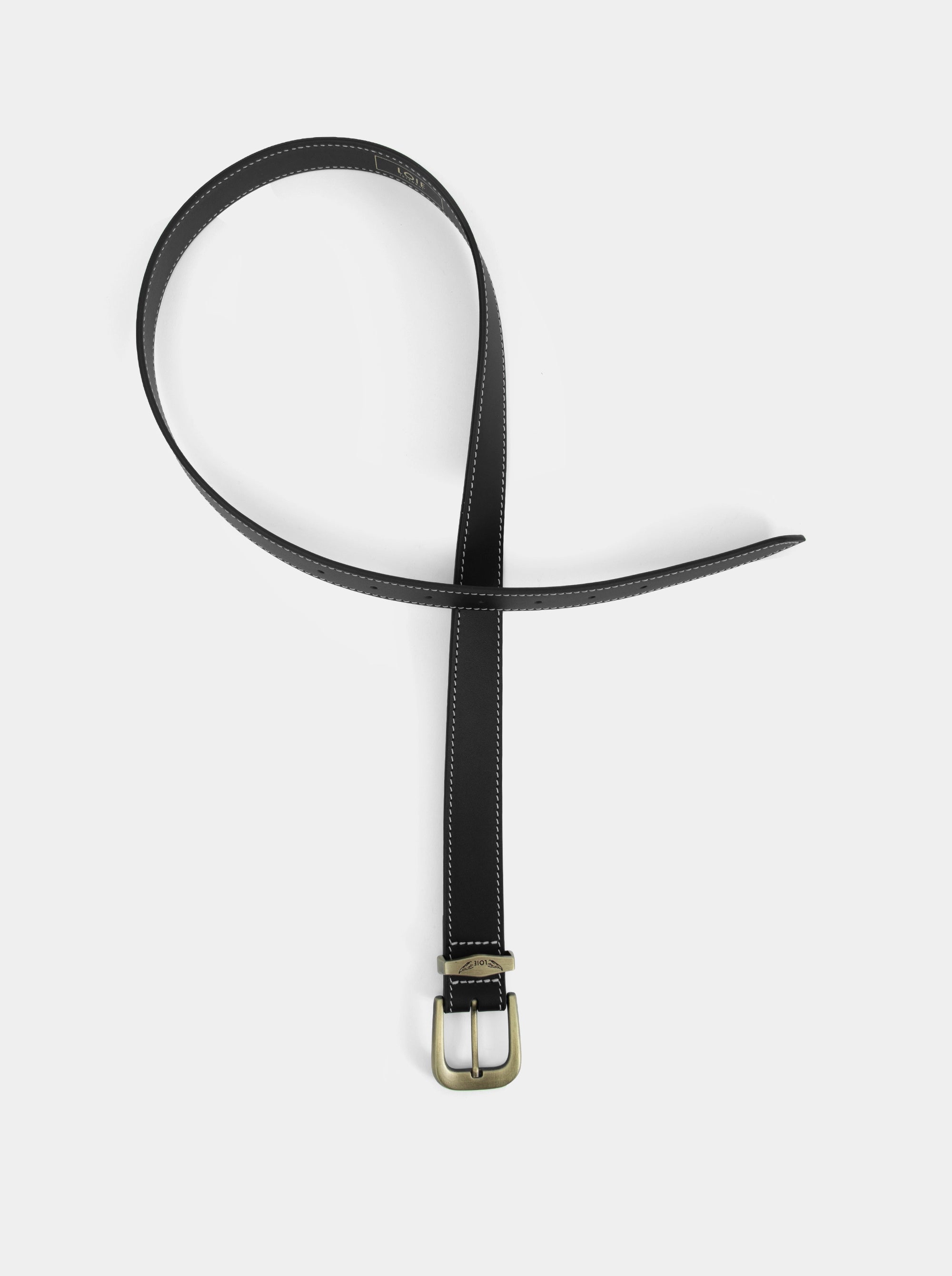 MONA BLACK LEATHER BELT
