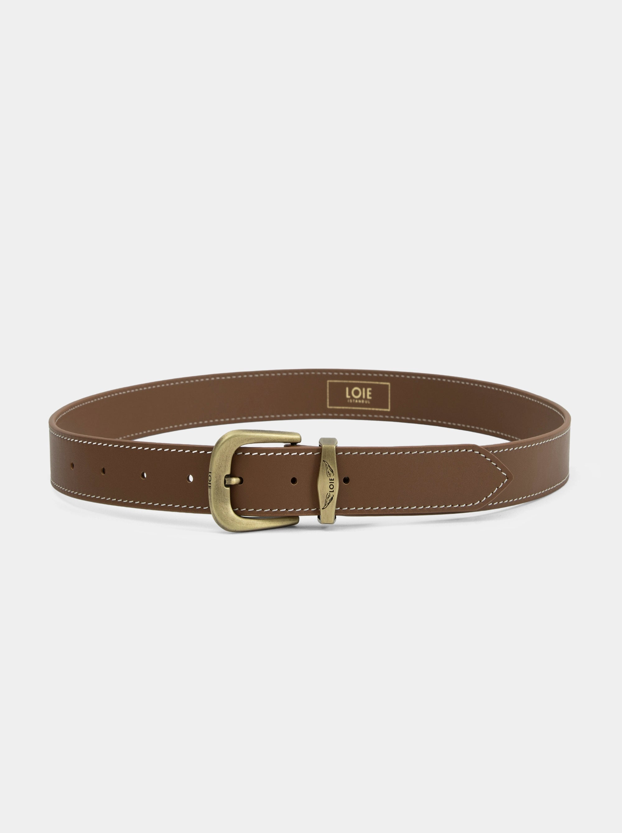 MONA CARAMEL LEATHER BELT