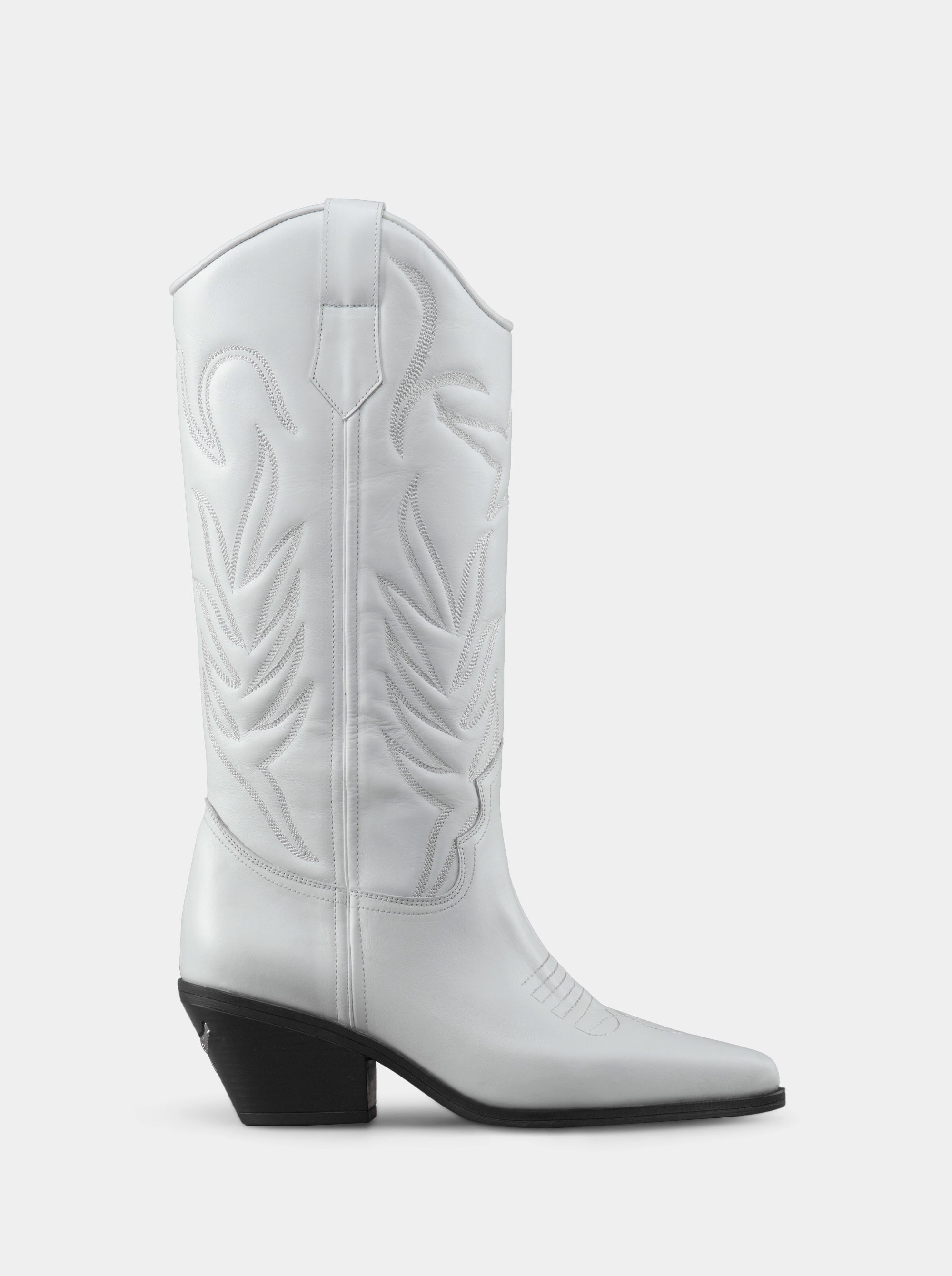 NEW WESTERN WHITE BOOTS