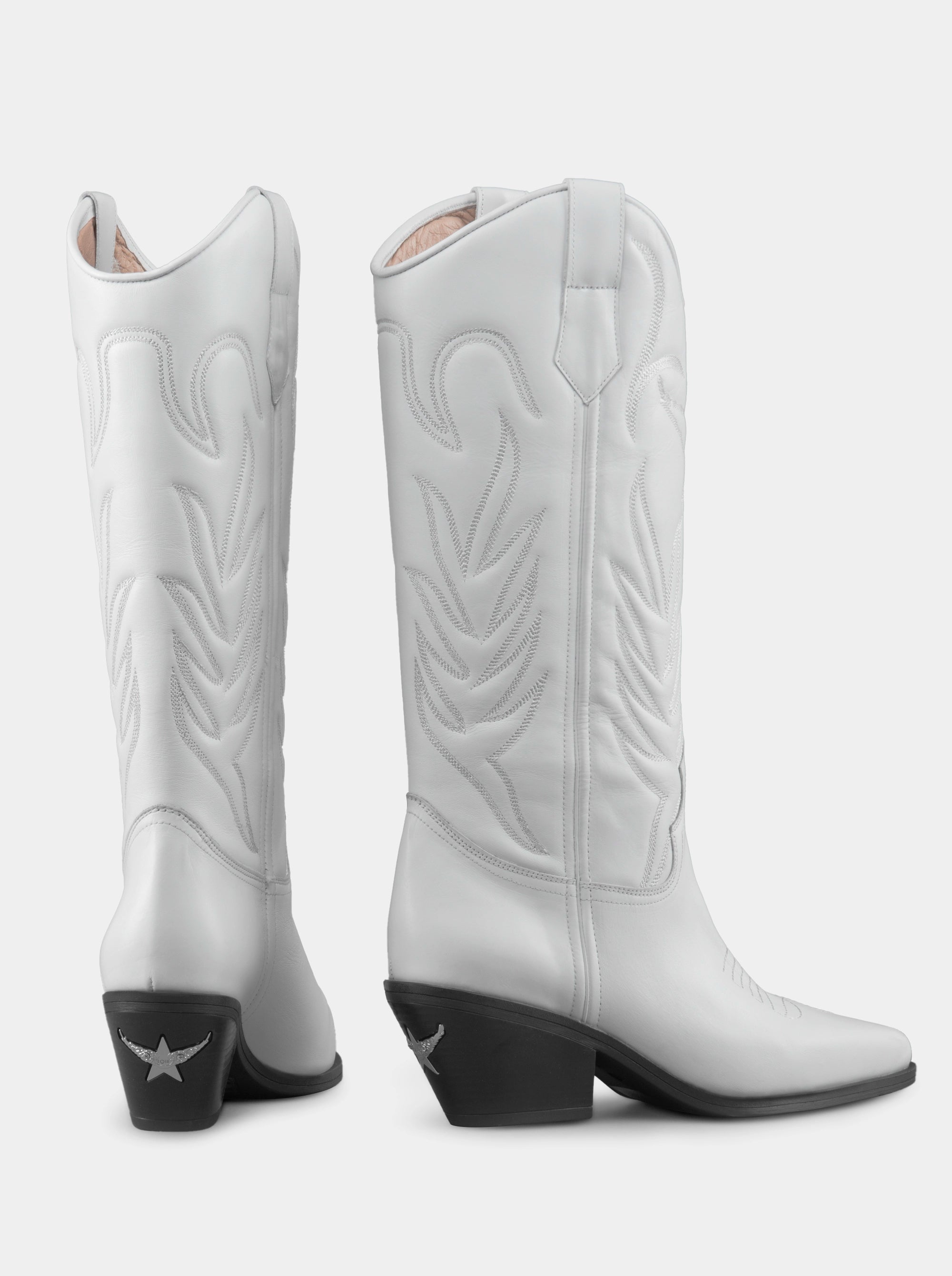 NEW WESTERN WHITE BOOTS