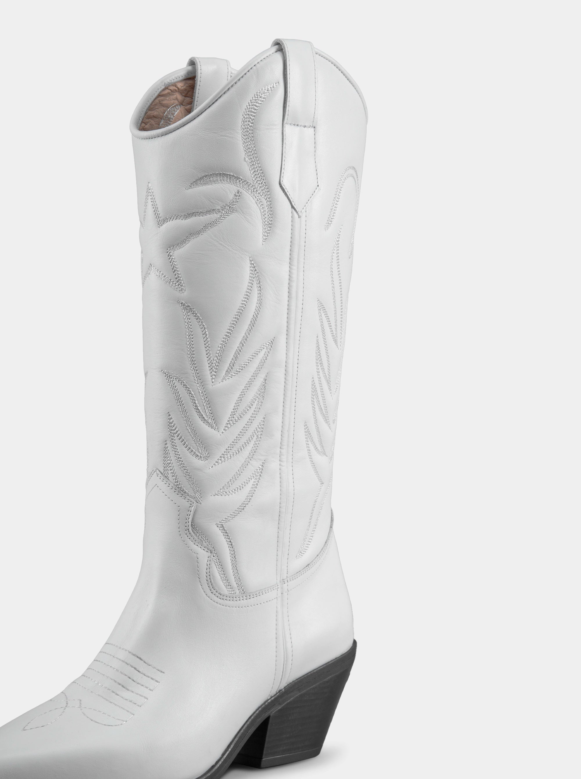 NEW WESTERN WHITE BOOTS