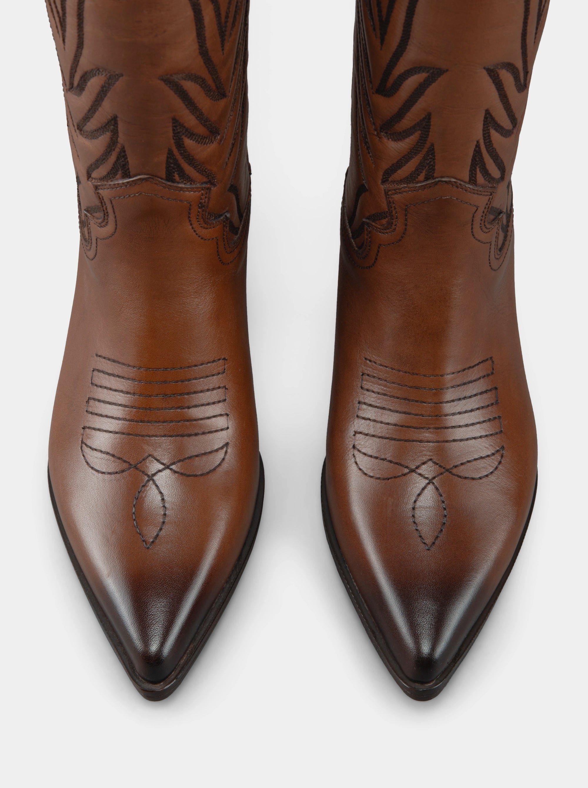 NEW WESTERN BROWN BOOTS