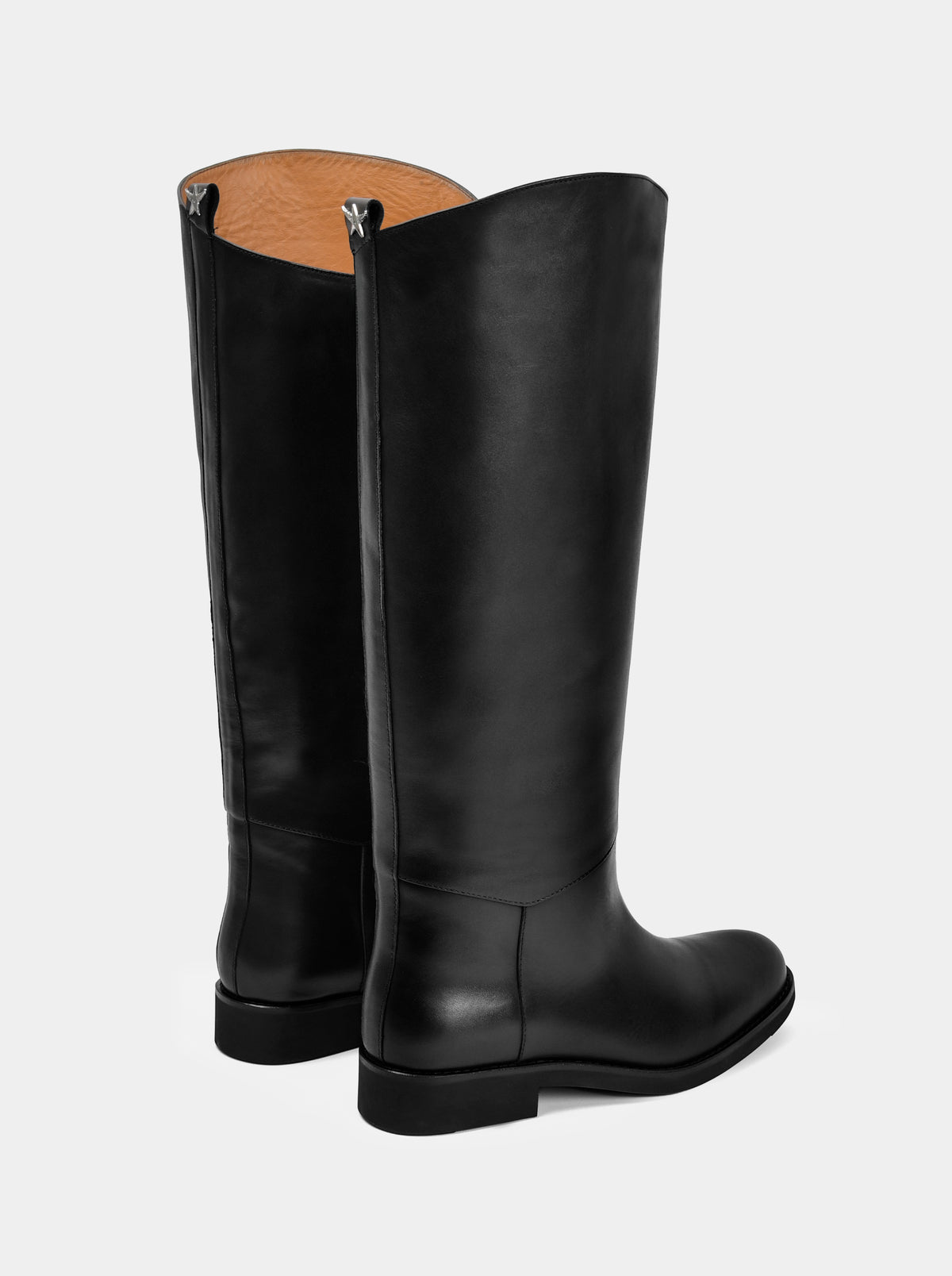 ENJOY BLACK LEATHER BOOTS