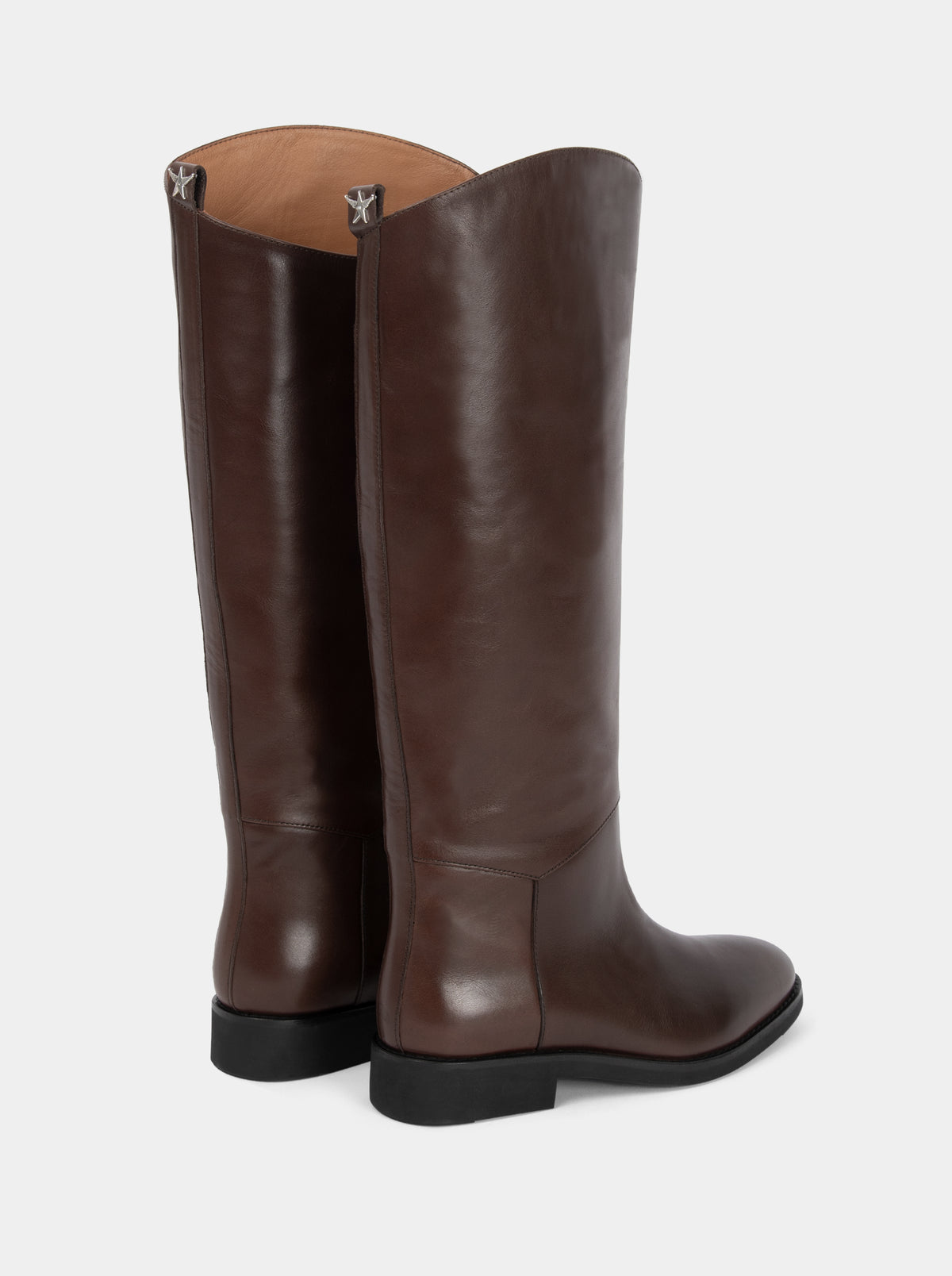 ENJOY BLACK LEATHER BOOTS