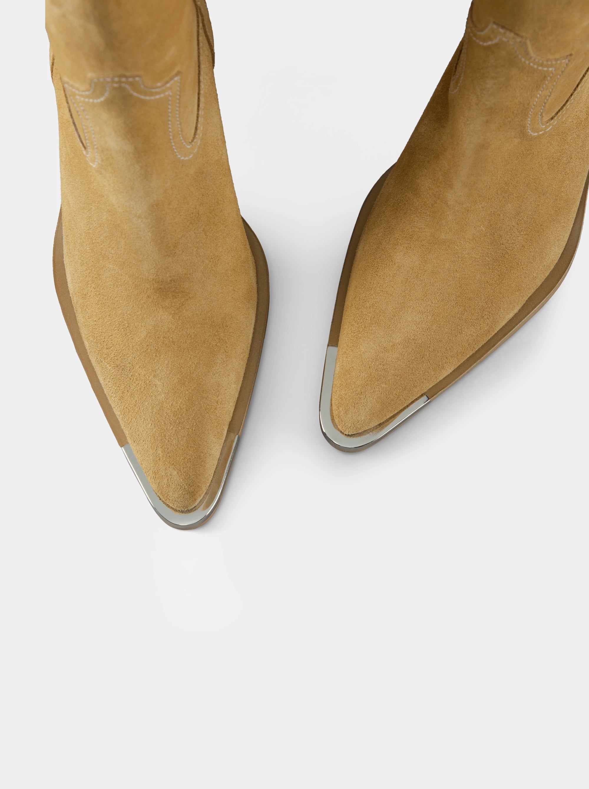 NOVA CAMEL SUEDE BOOTS