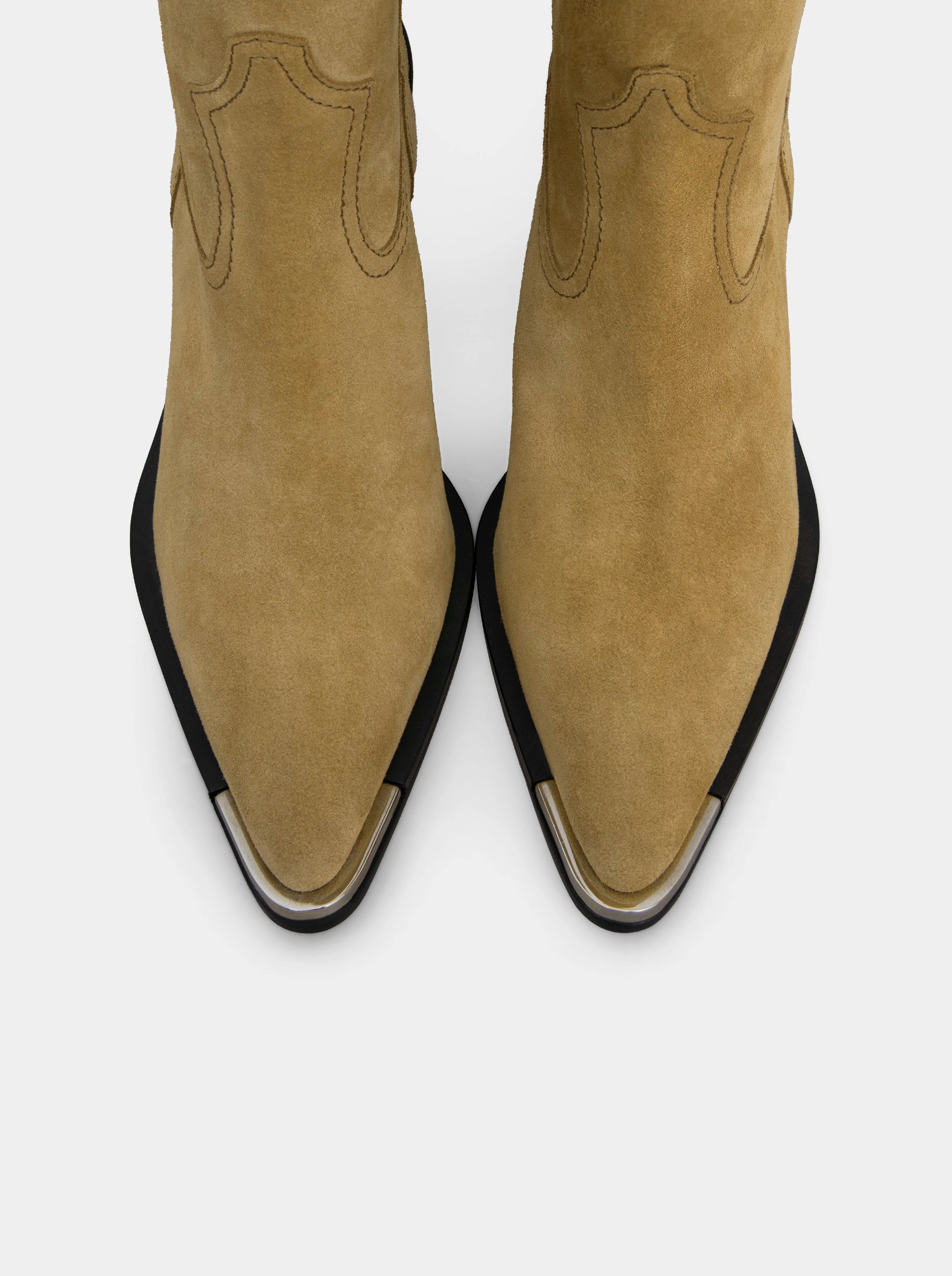 NOVA CAPPUCCINO SUEDE BOOTS