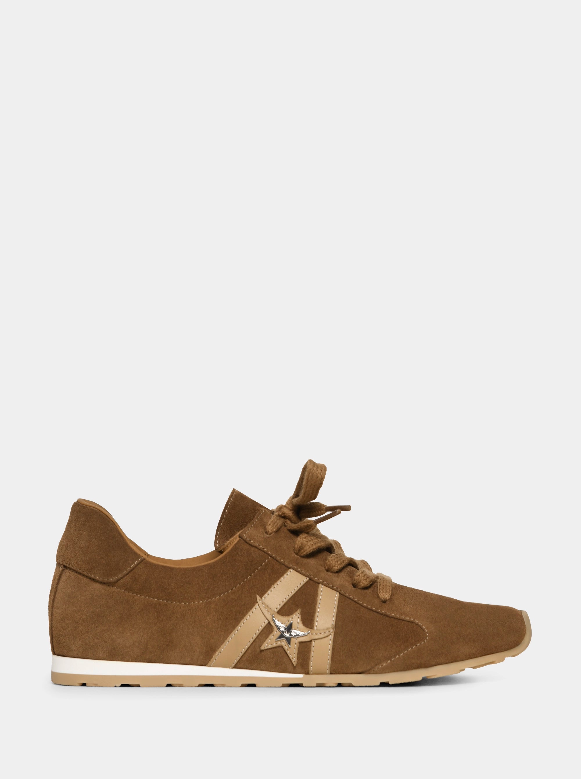 OTTO MOCHA SUEDE SNEAKERS