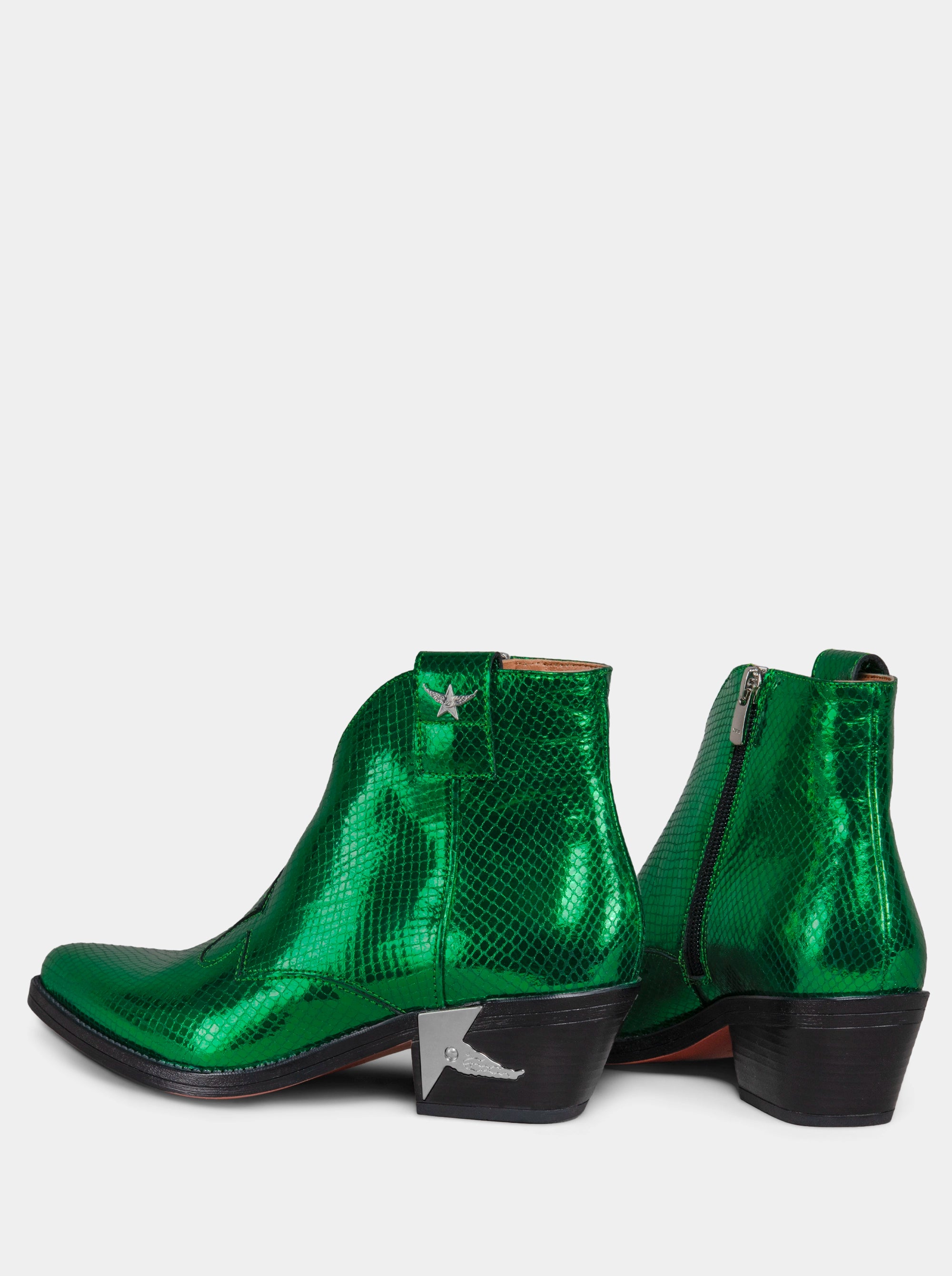 PABLO GREEN BOOTIES