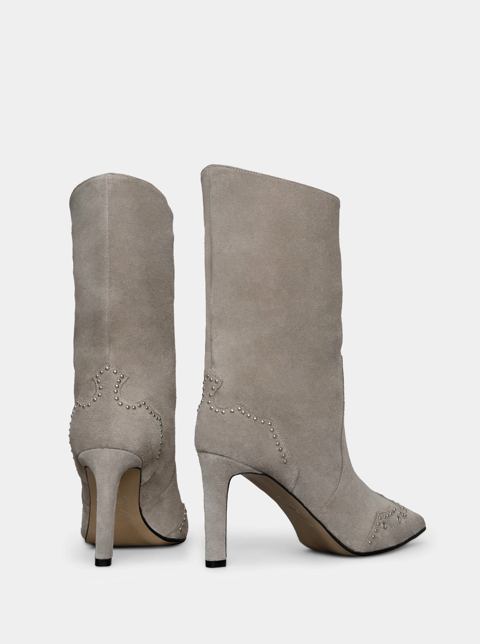 PERLA MINK SUEDE BOOTIES