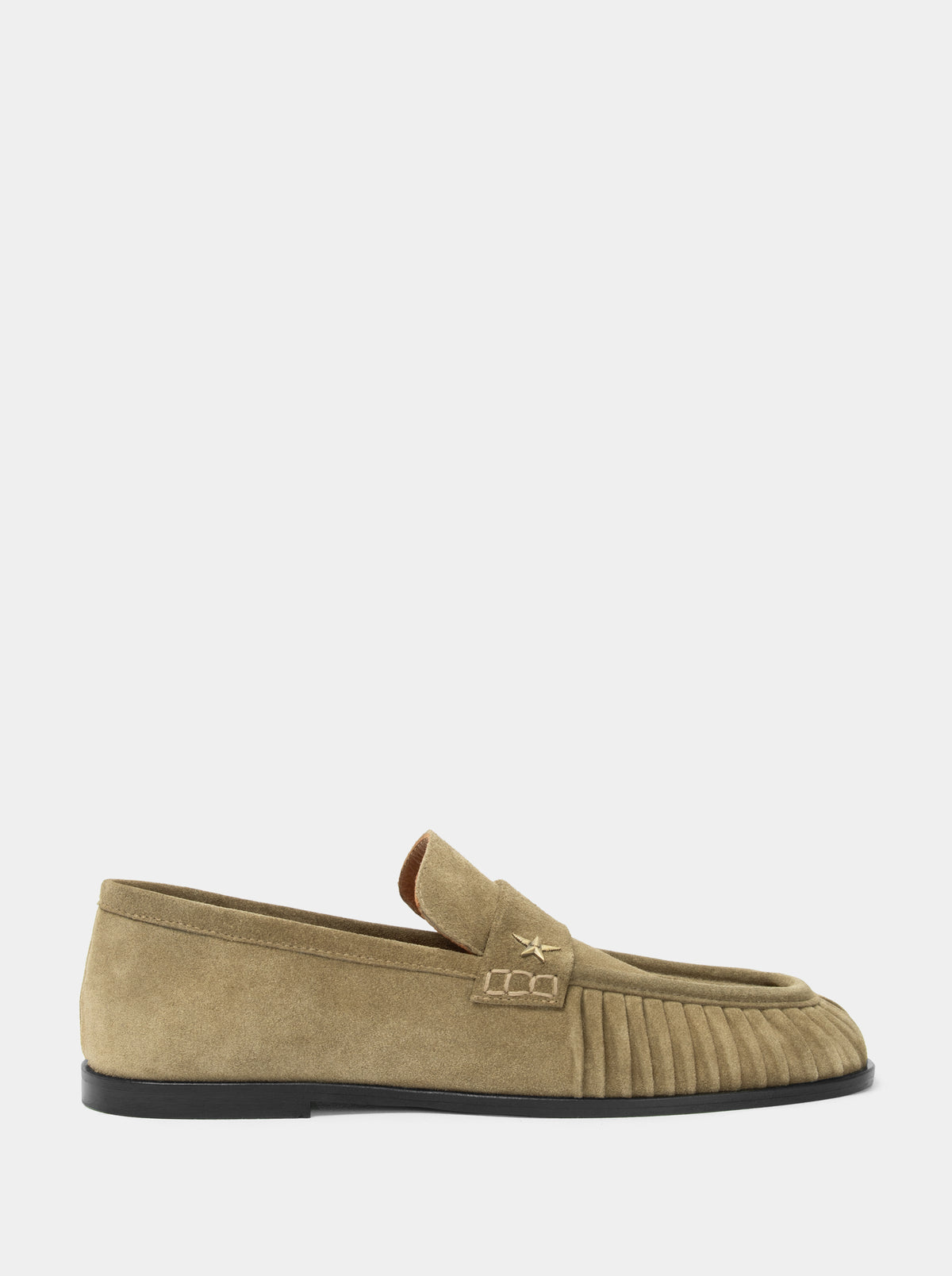 PESO KHAKI SUEDE SHOES