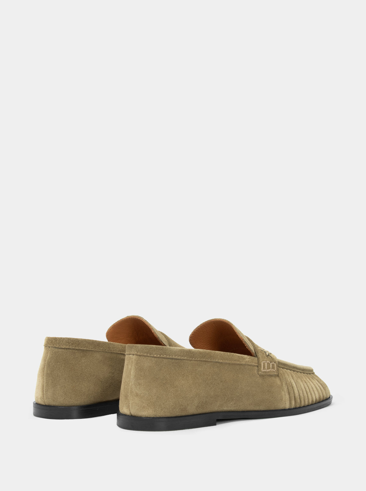 PESO KHAKI SUEDE SHOES