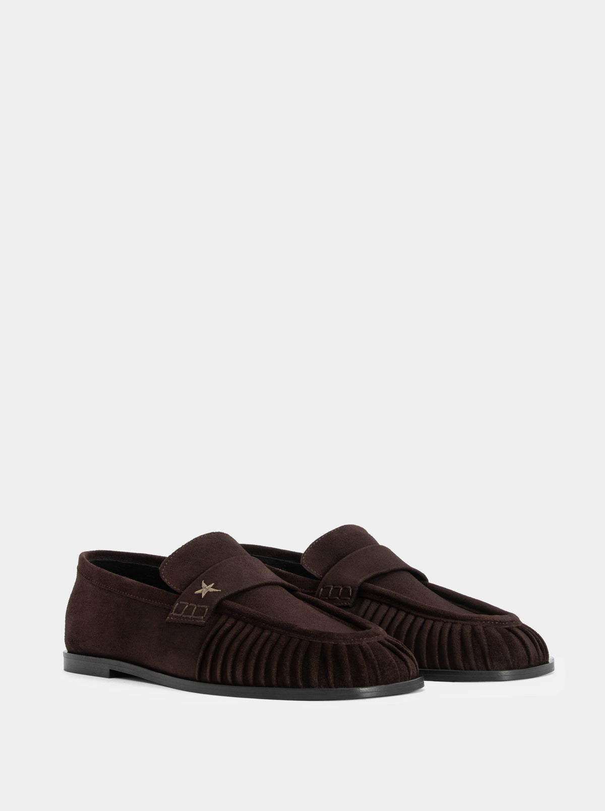 PESO BROWN SUEDE SHOES