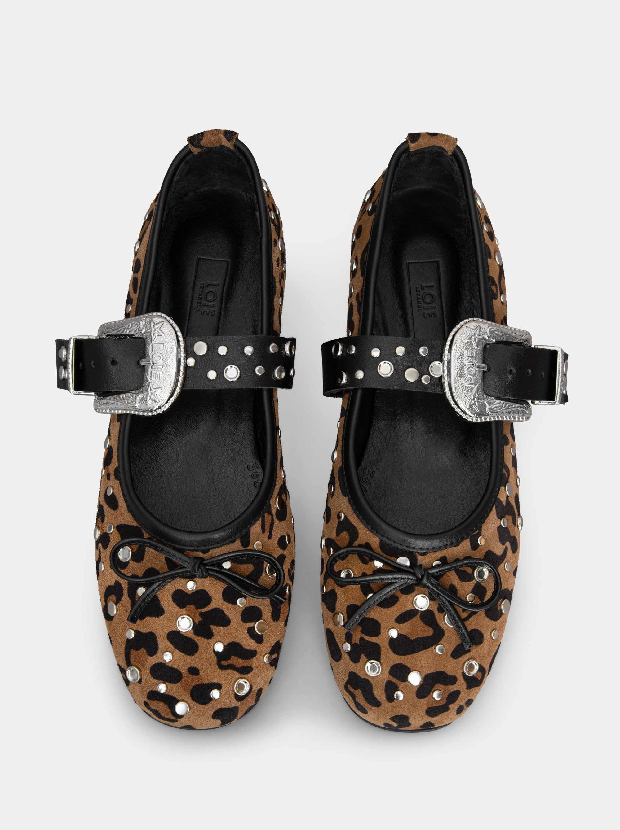 PRETTY LEOPAR BALLET FLATS