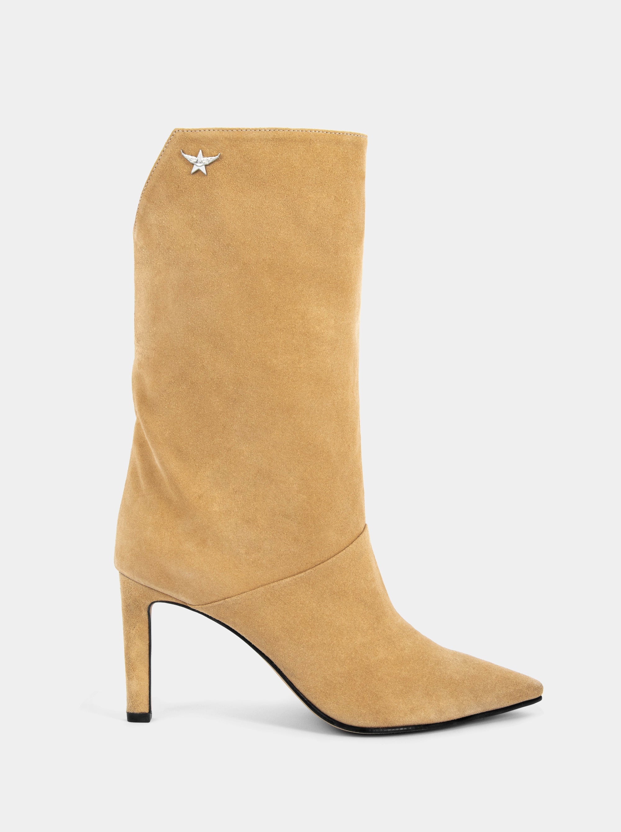 ROSSO CAMEL SUEDE BOOTIES