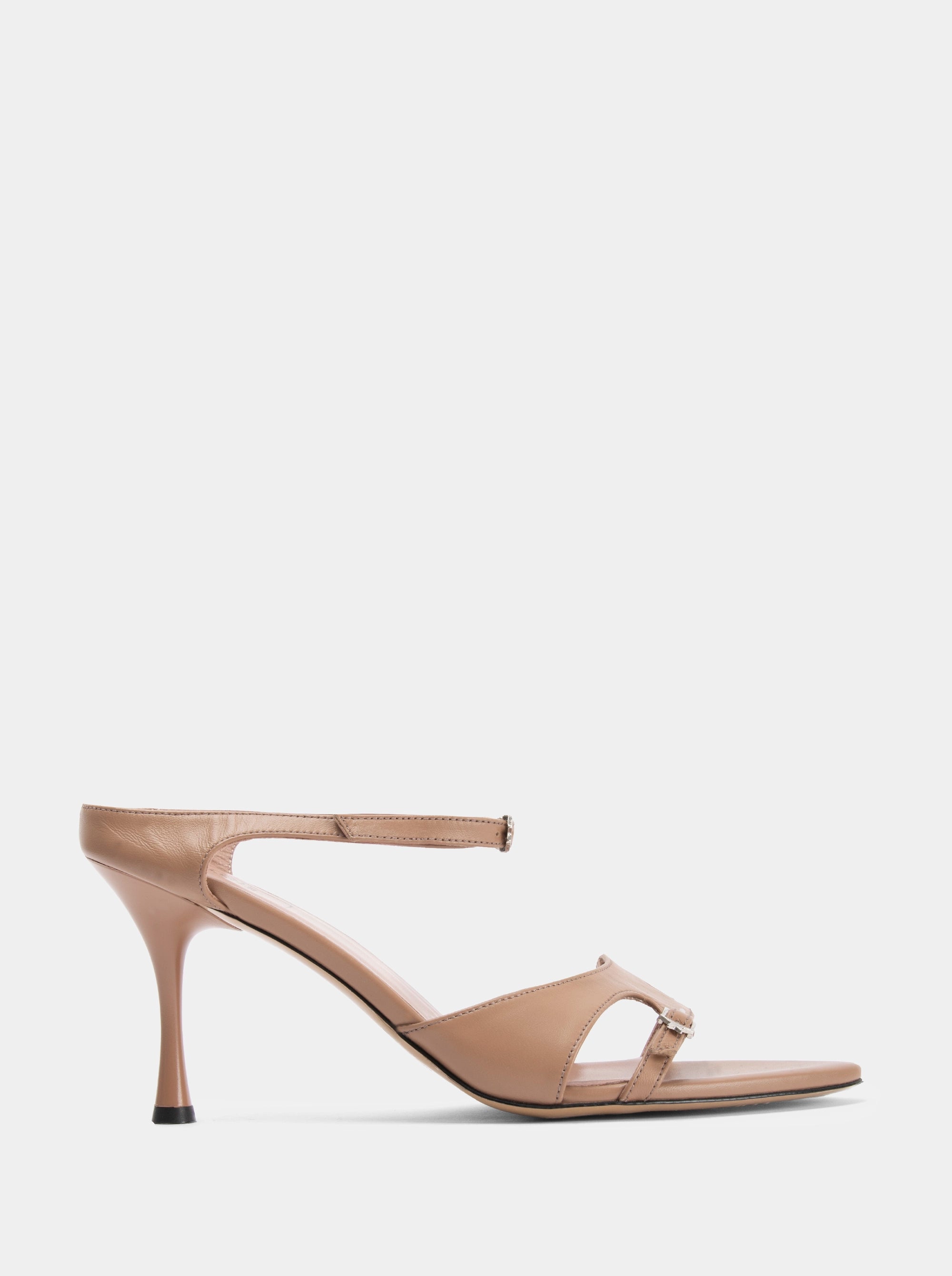 SM-98 ROUGE NUDE LEATHER PUMPS