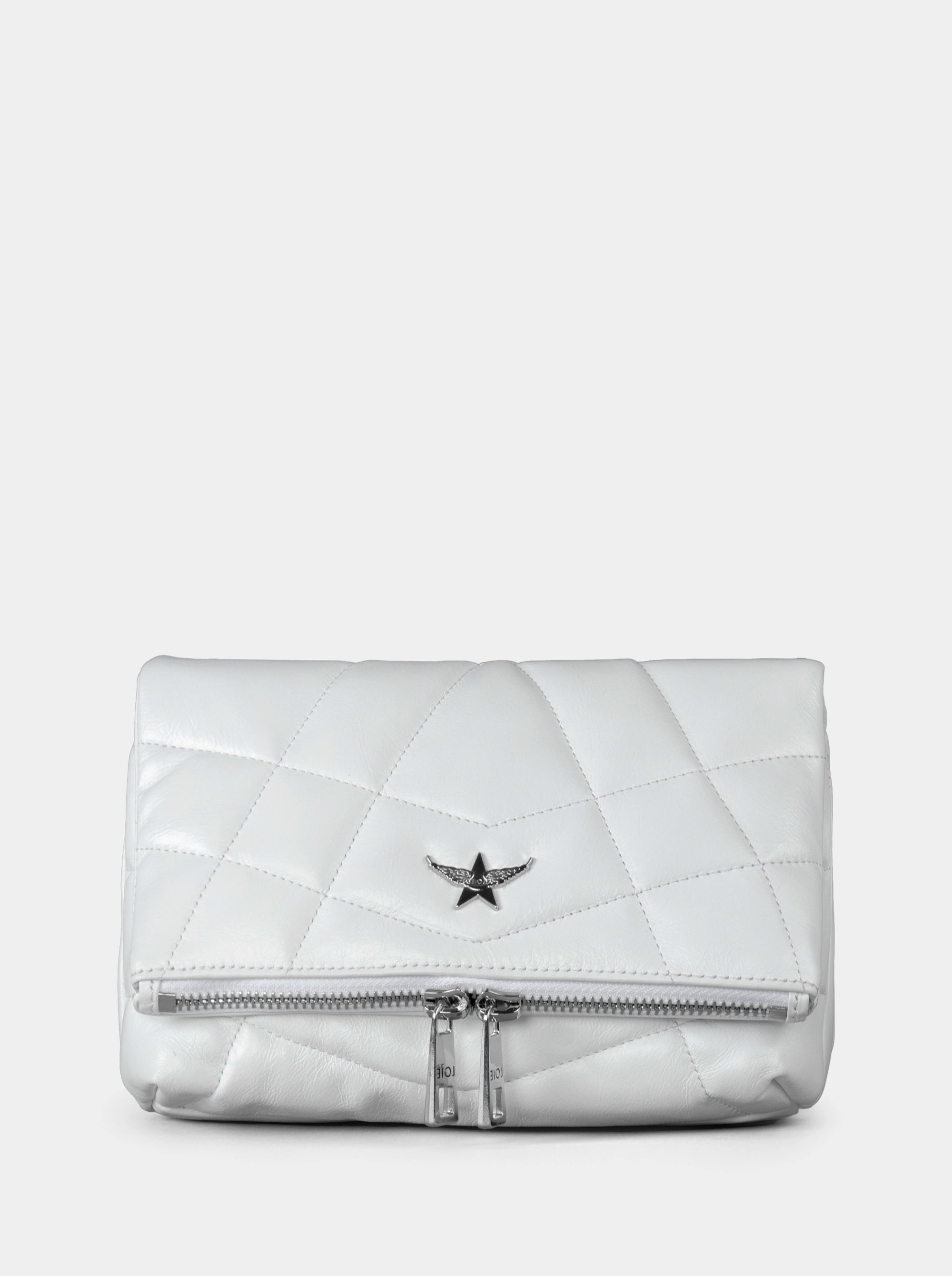 RYKERBAG MINI WHITE LEATHER BAG