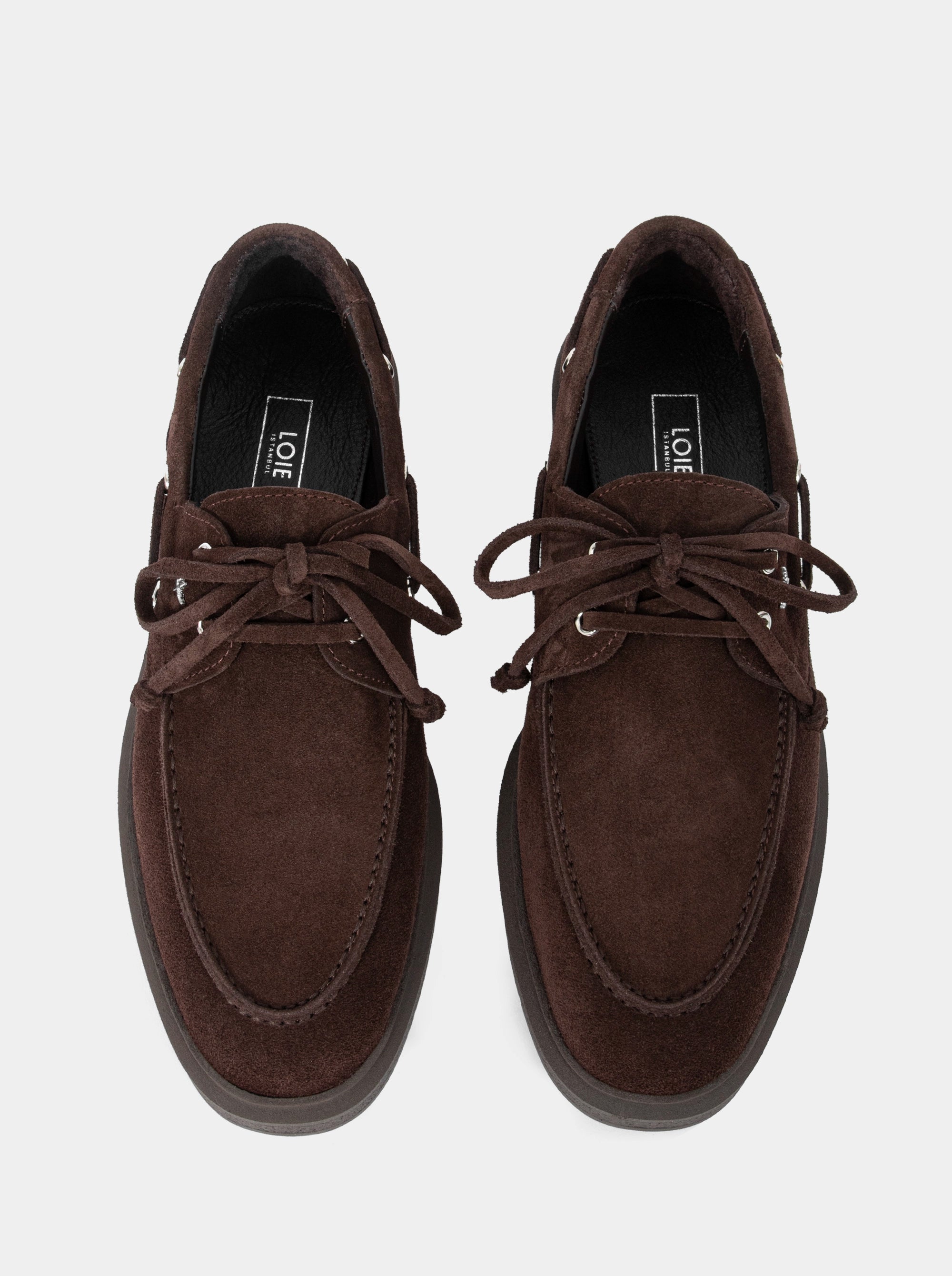 SAILING BROWN SUEDE SHOES