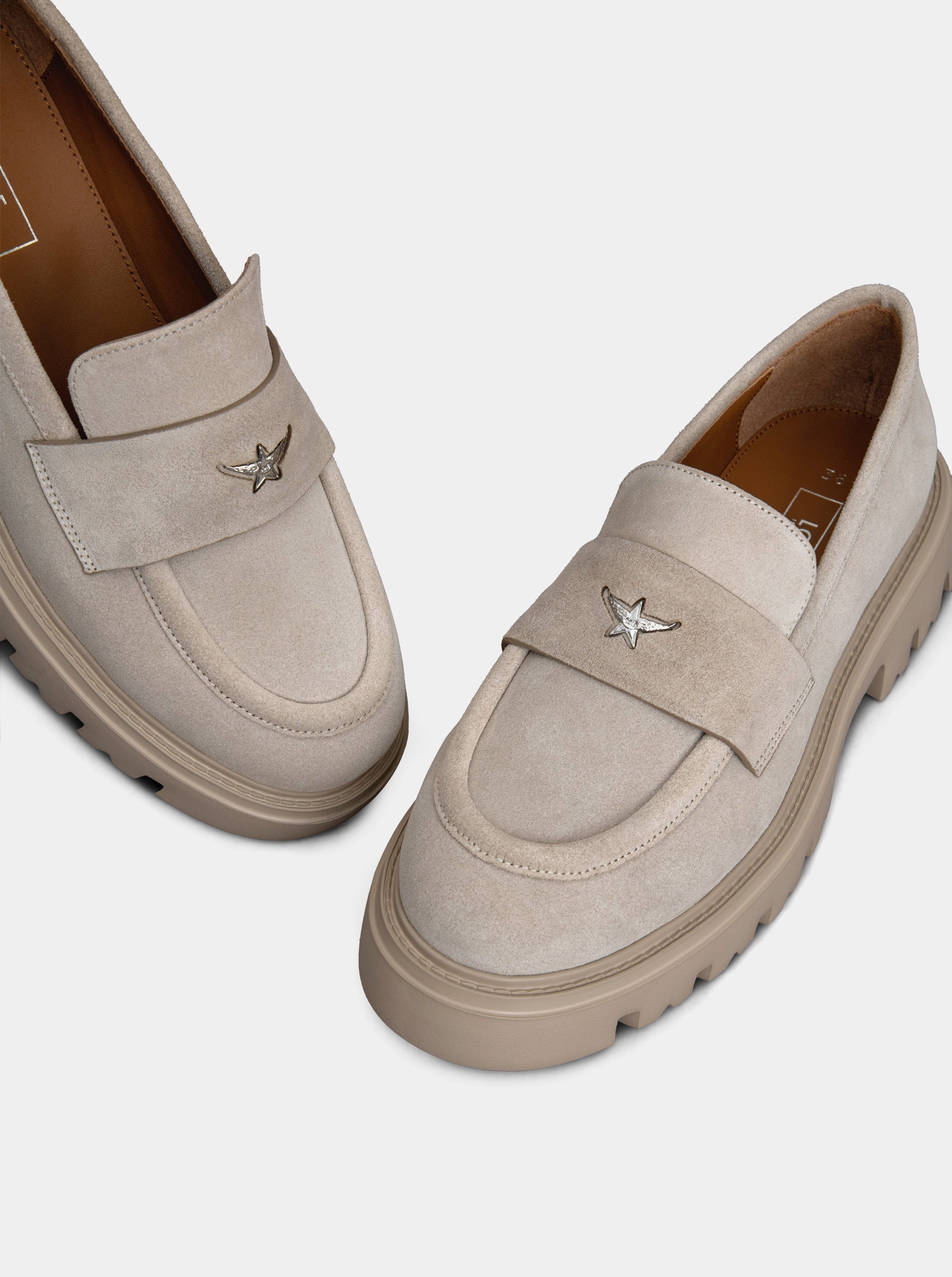 SANDERO BEIGE SUEDE SHOES