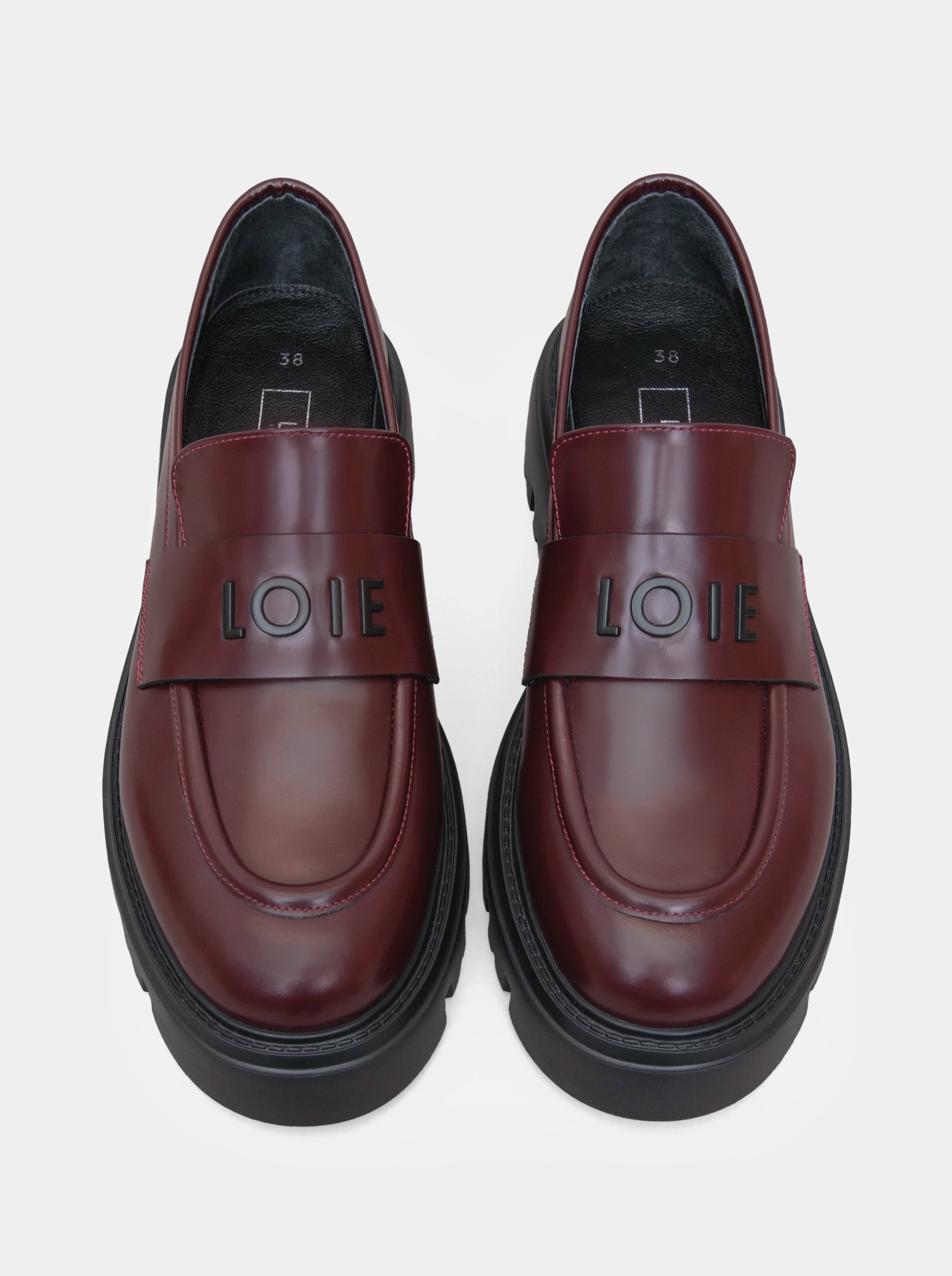 SANDERO BURGUNDY SHOES