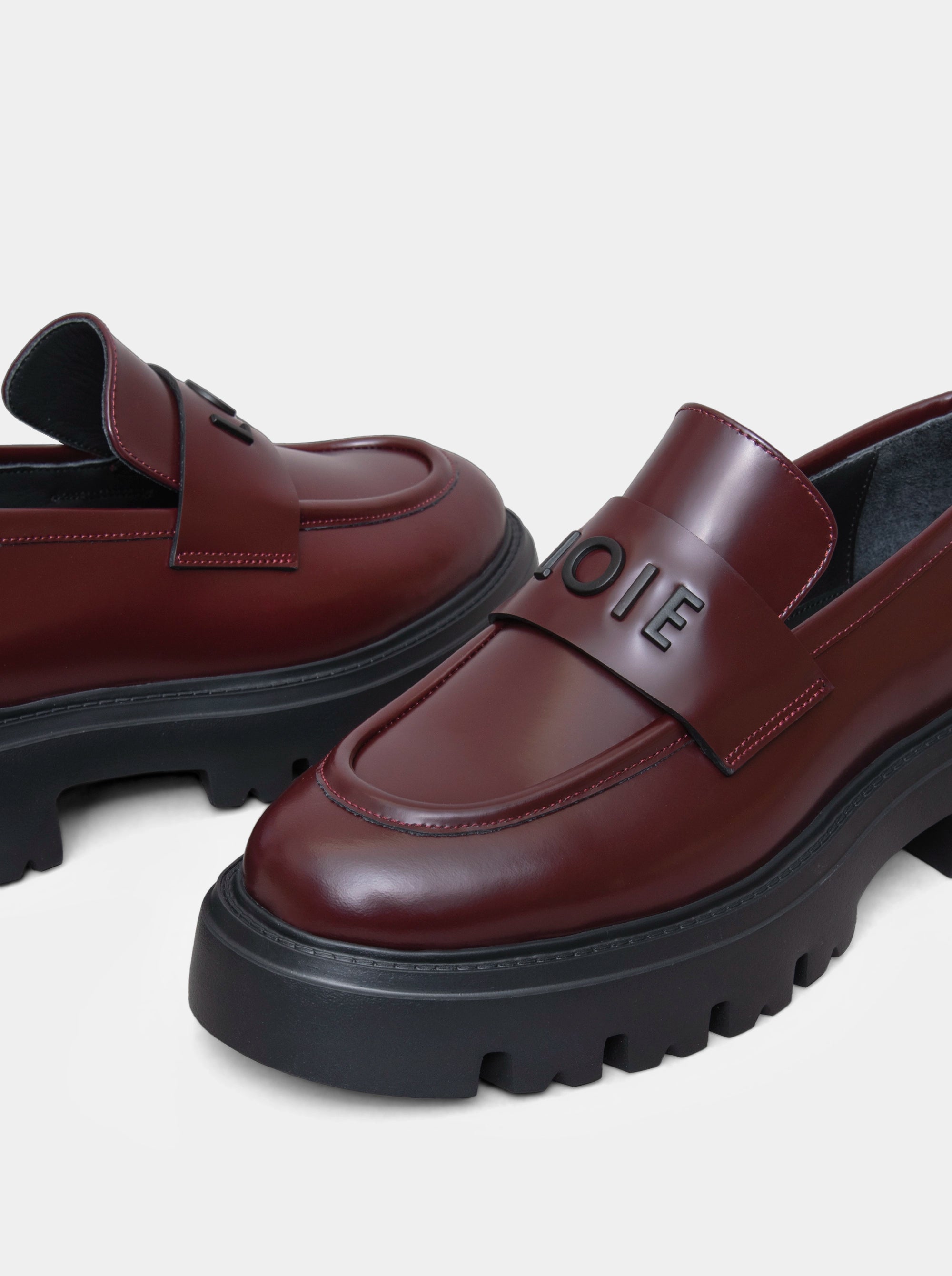 SANDERO BURGUNDY SHOES