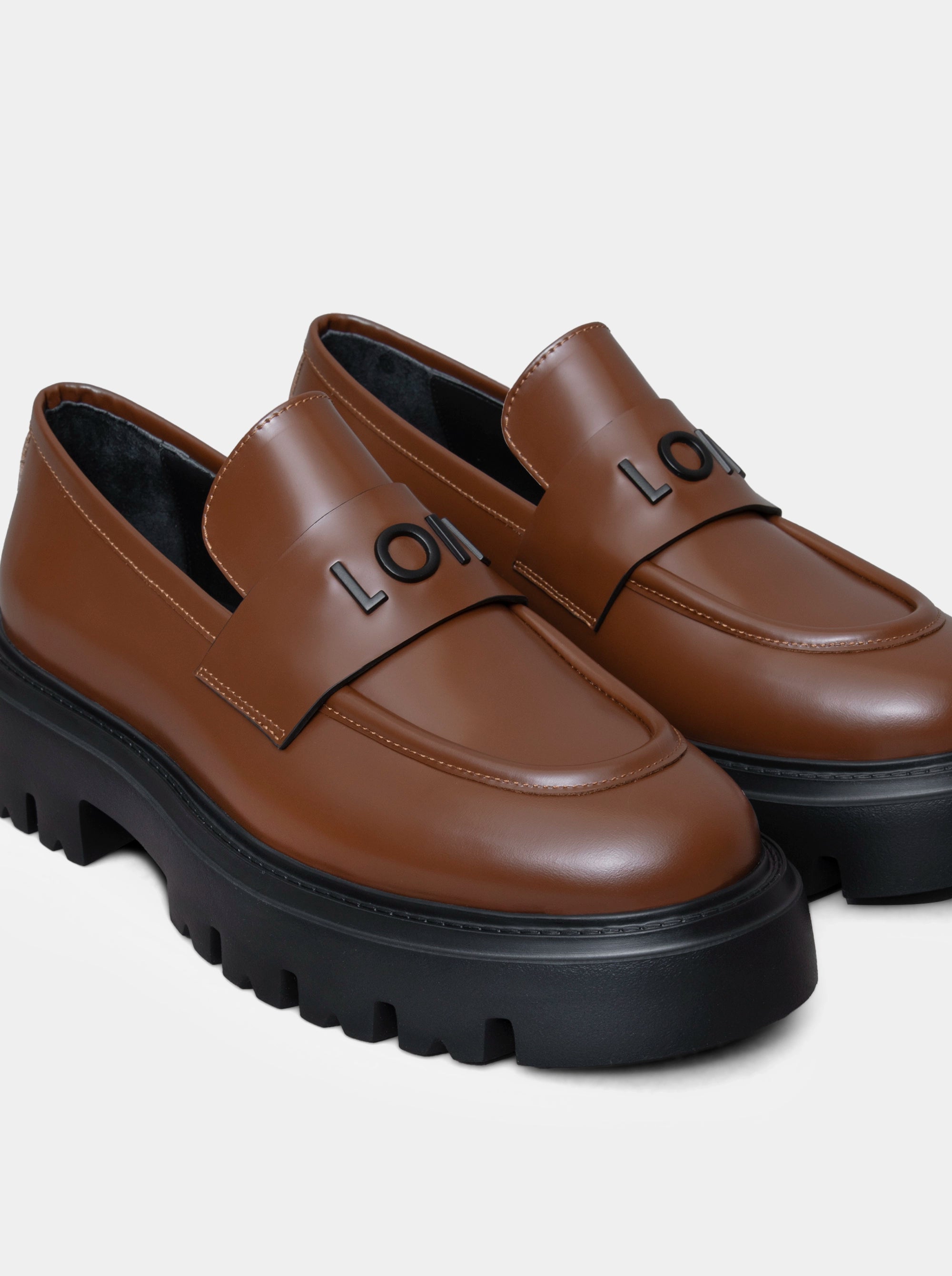 SANDERO CARAMEL BROWN SHOES