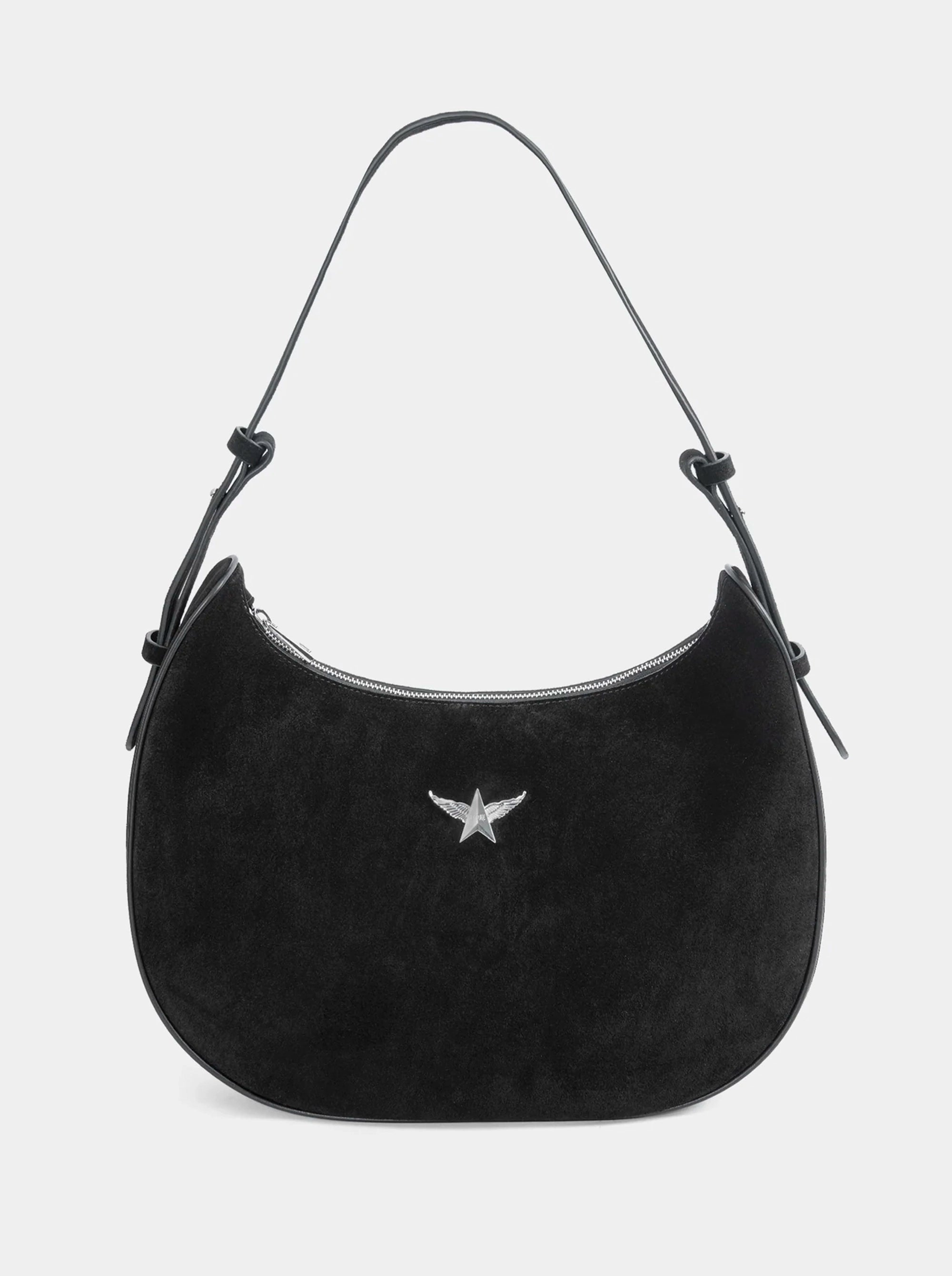 SANDRA BLACK SUEDE BAG
