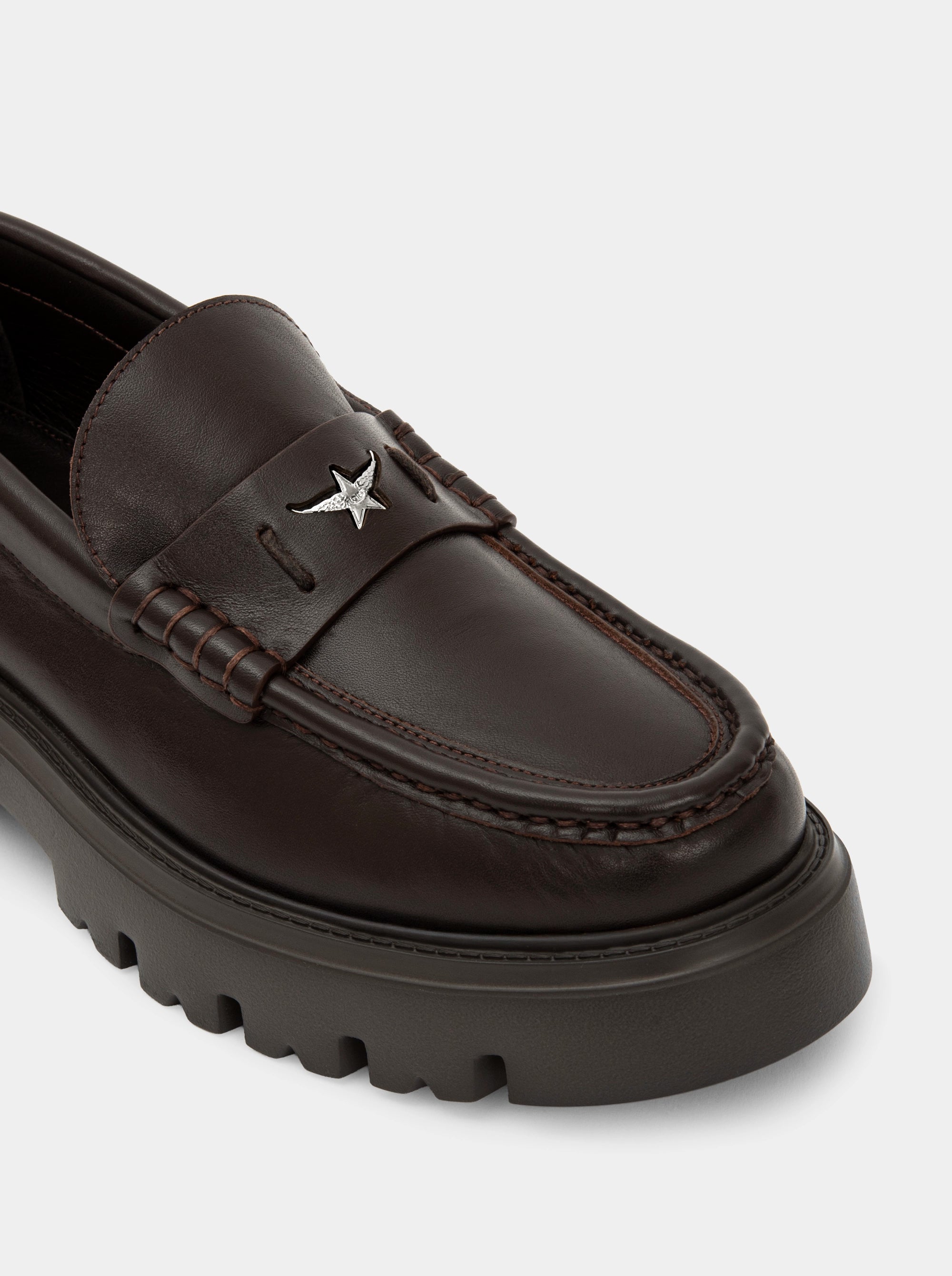 SANSA BROWN SUEDE SHOES