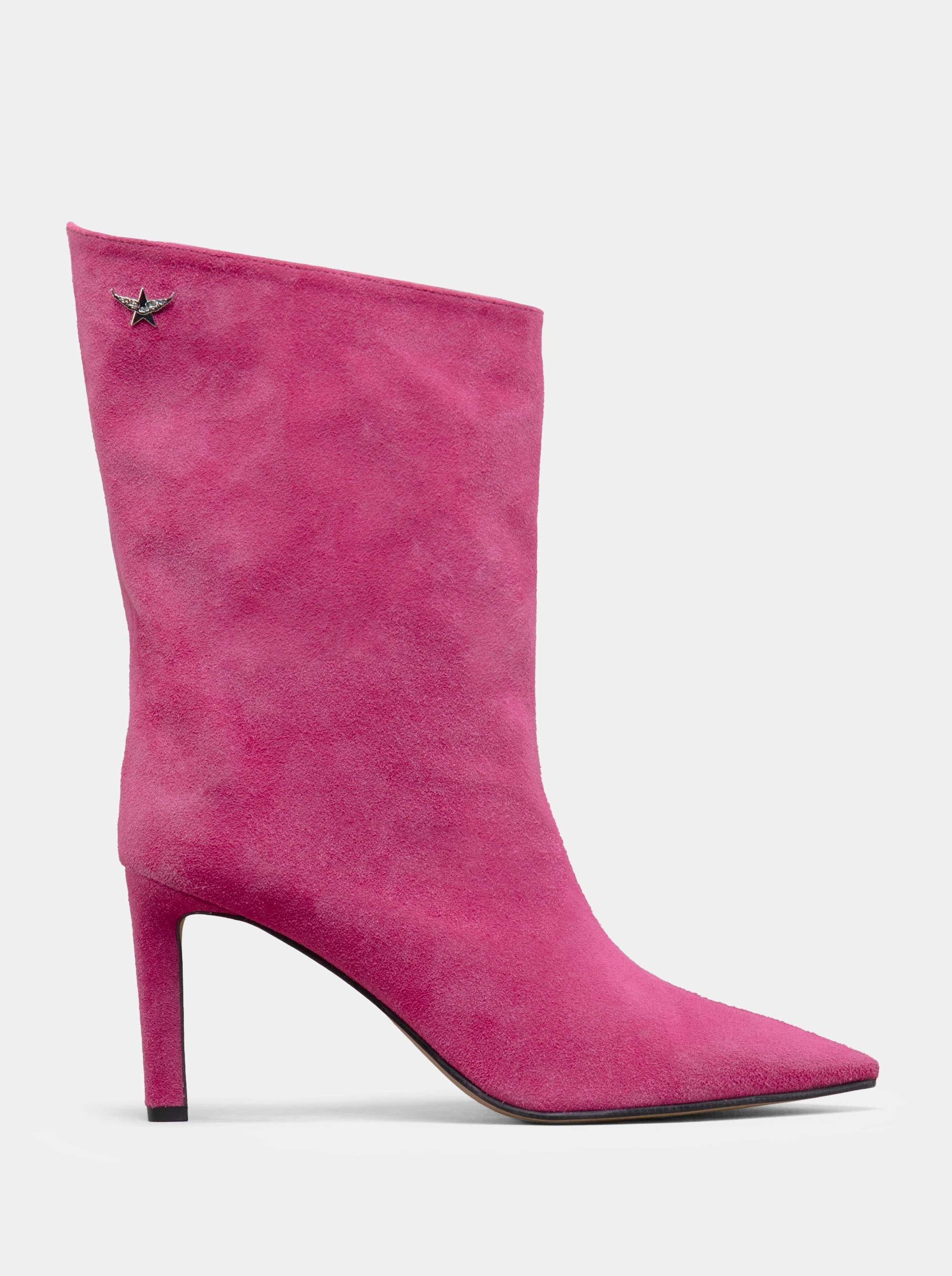 SANTA PINK SUEDE BOOTIES