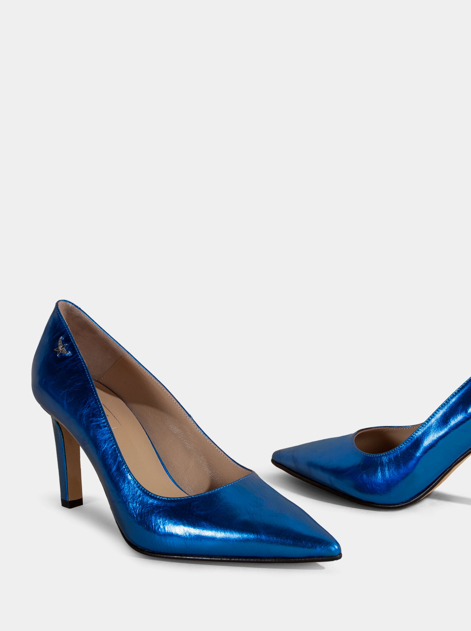 SANVIS BLUE PUMPS