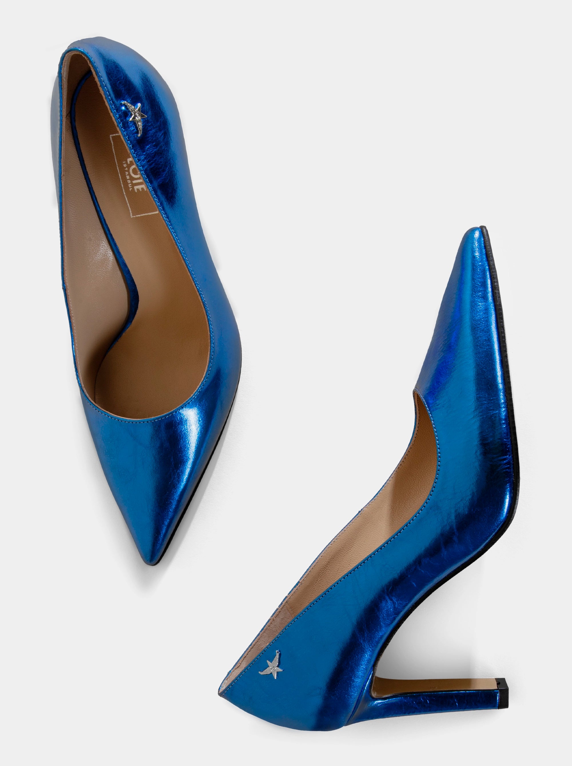 SANVIS BLUE PUMPS