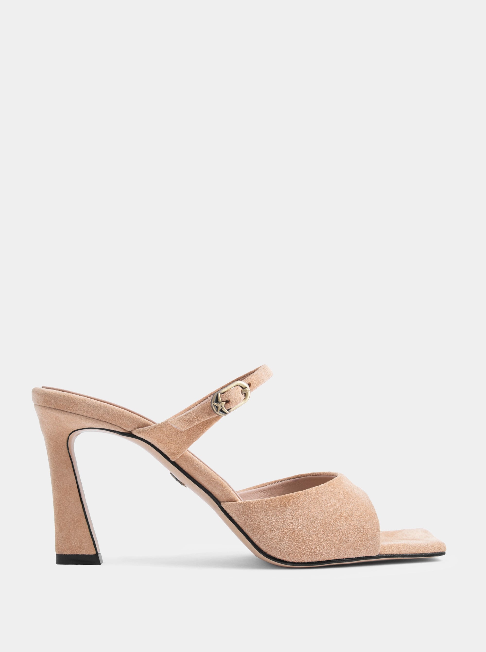 SERA BISGUIT SUEDE SANDALS