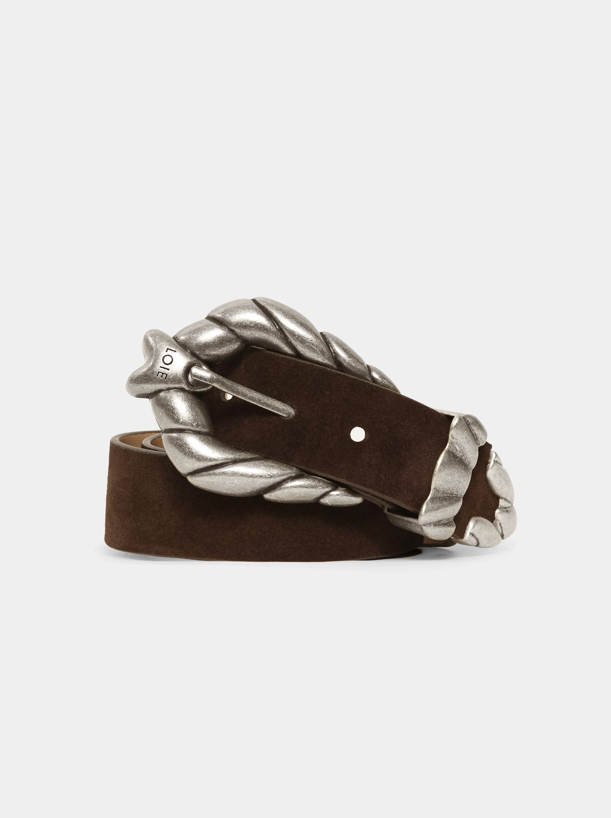 SOFIE BROWN SUEDE BELT