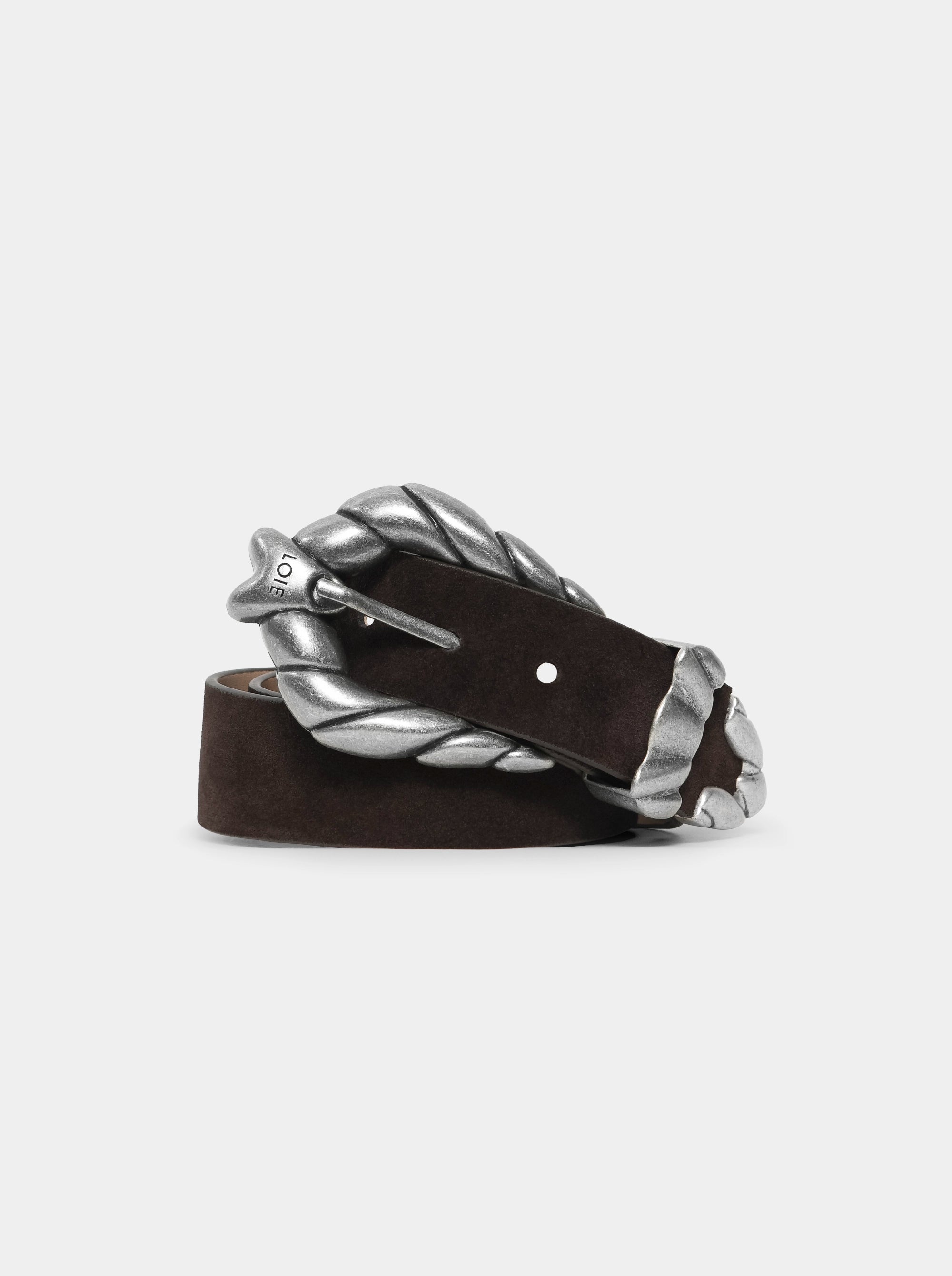 SOFIE BROWN SUEDE BELT