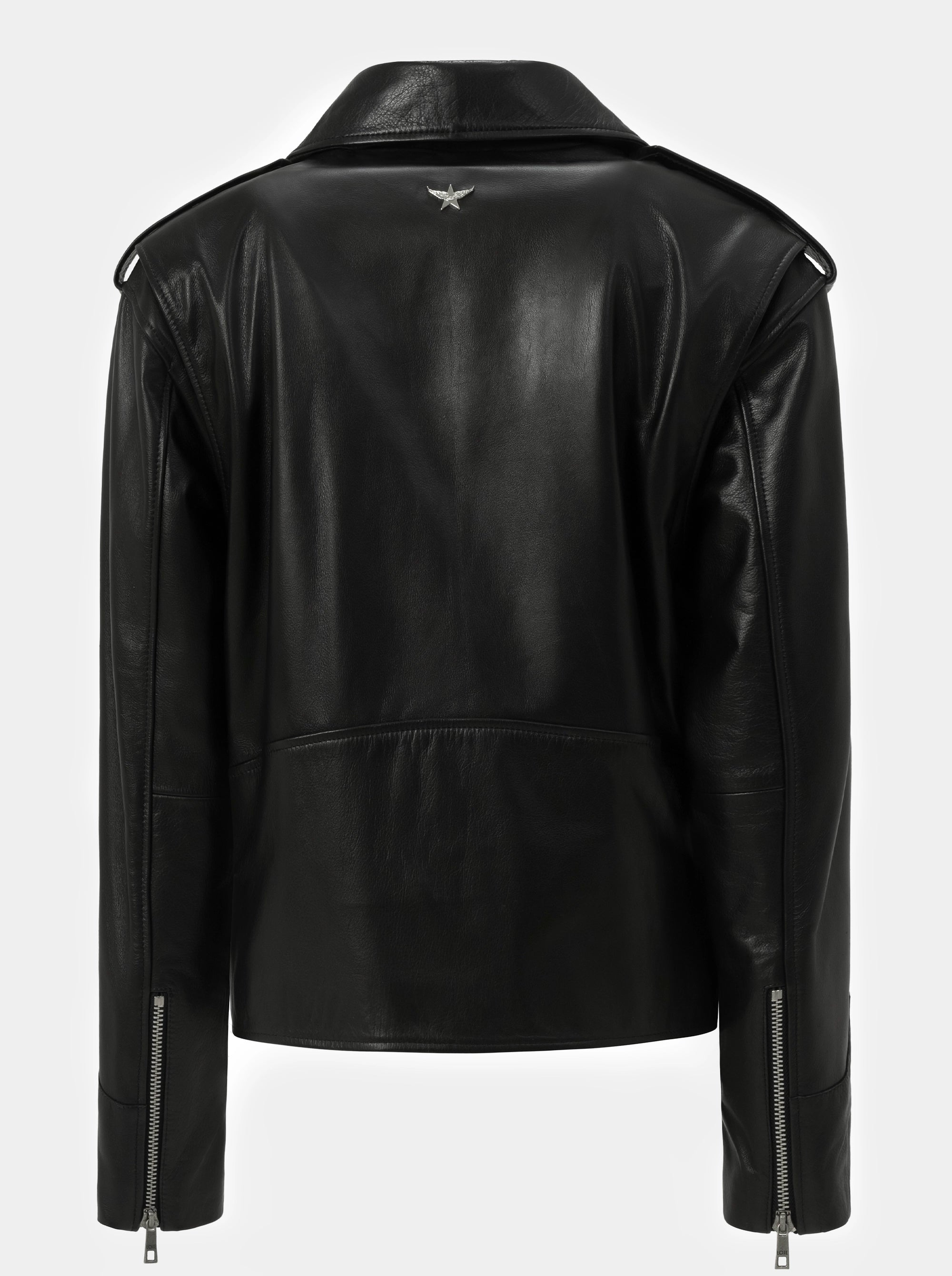 SPARK BLACK LEATHER JACKET