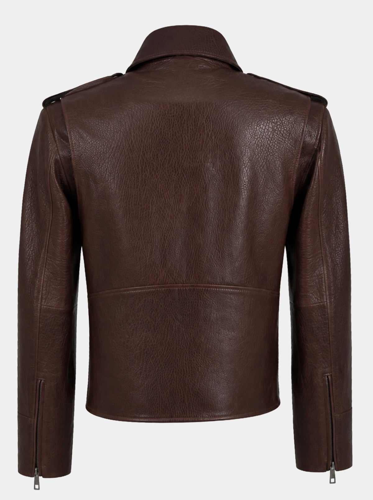 SPARK CHESNUT LEATHER JACKET
