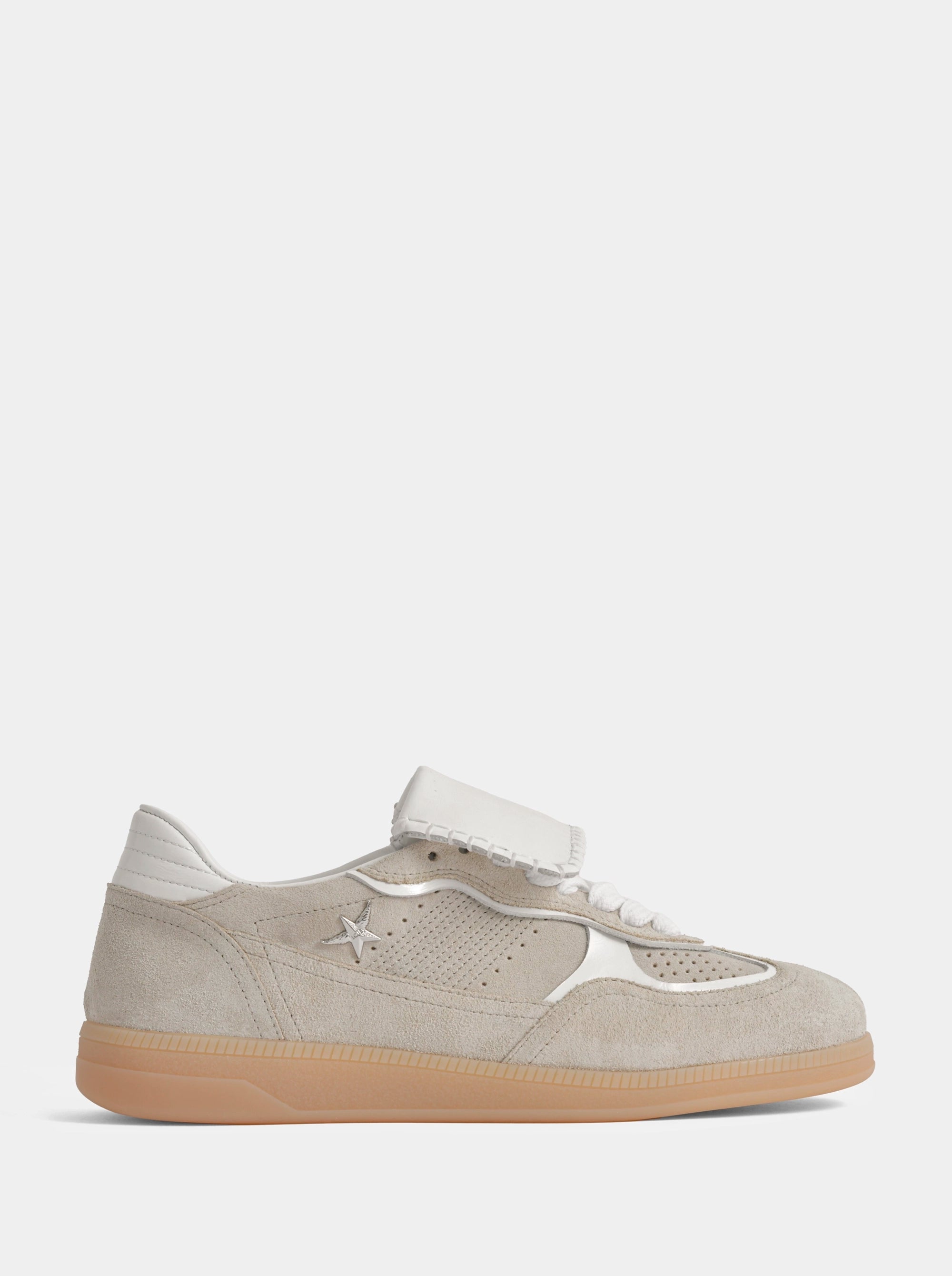 STELLA BEIGE SUEDE SNEAKERS